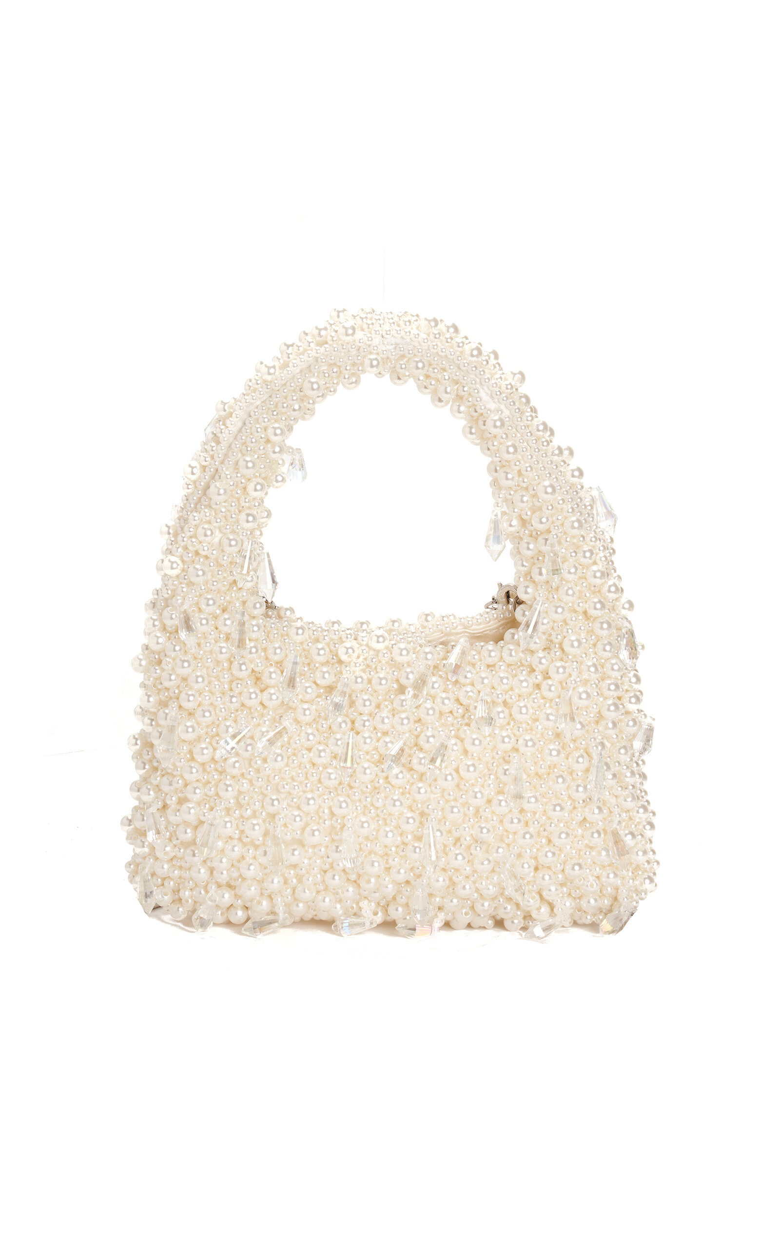 Emm Kuo Le Cou Cou Embellished Satin Bag - Moda Operandi