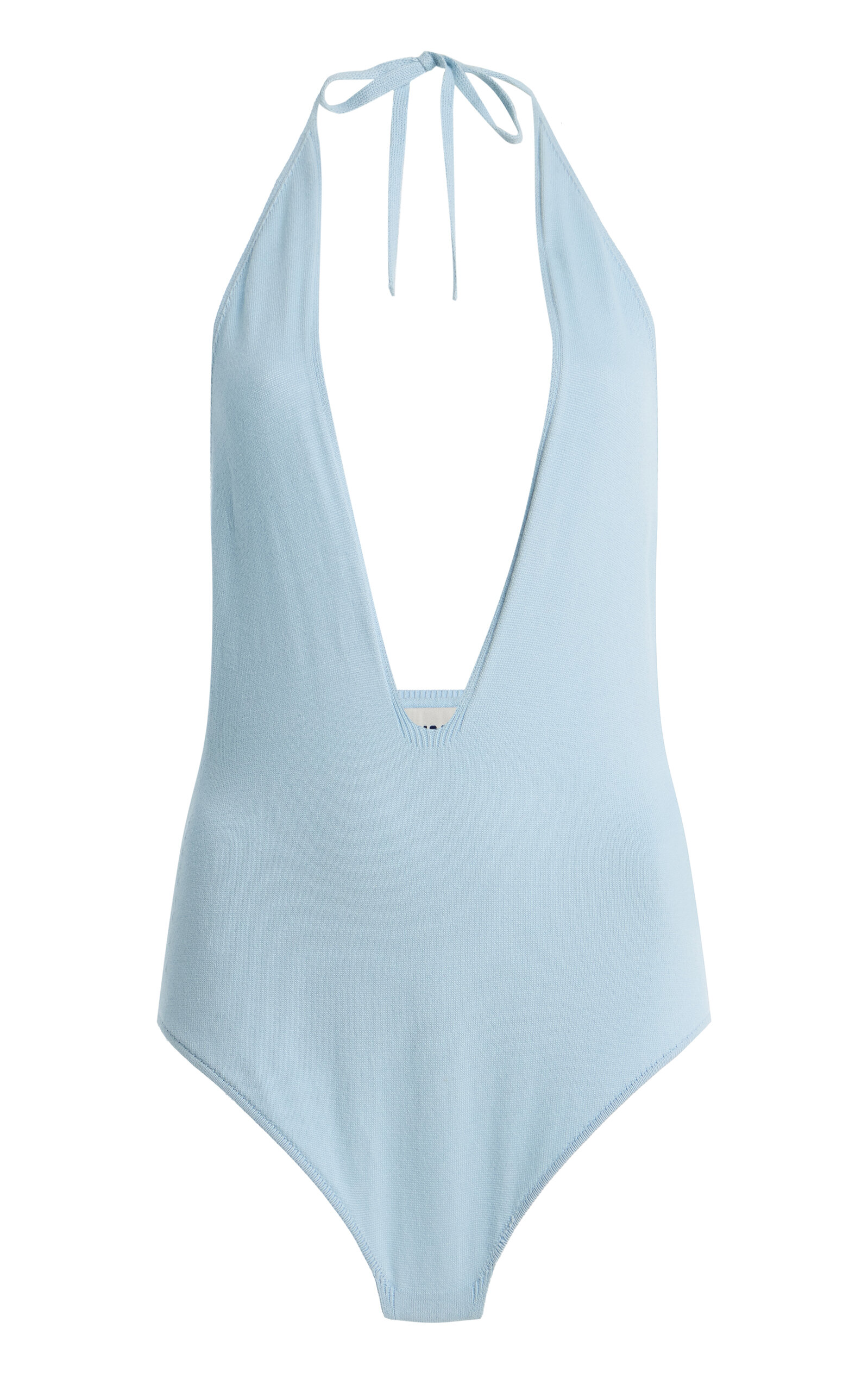 LA VESTE Exclusive La Isla Cotton Knit Bodysuit