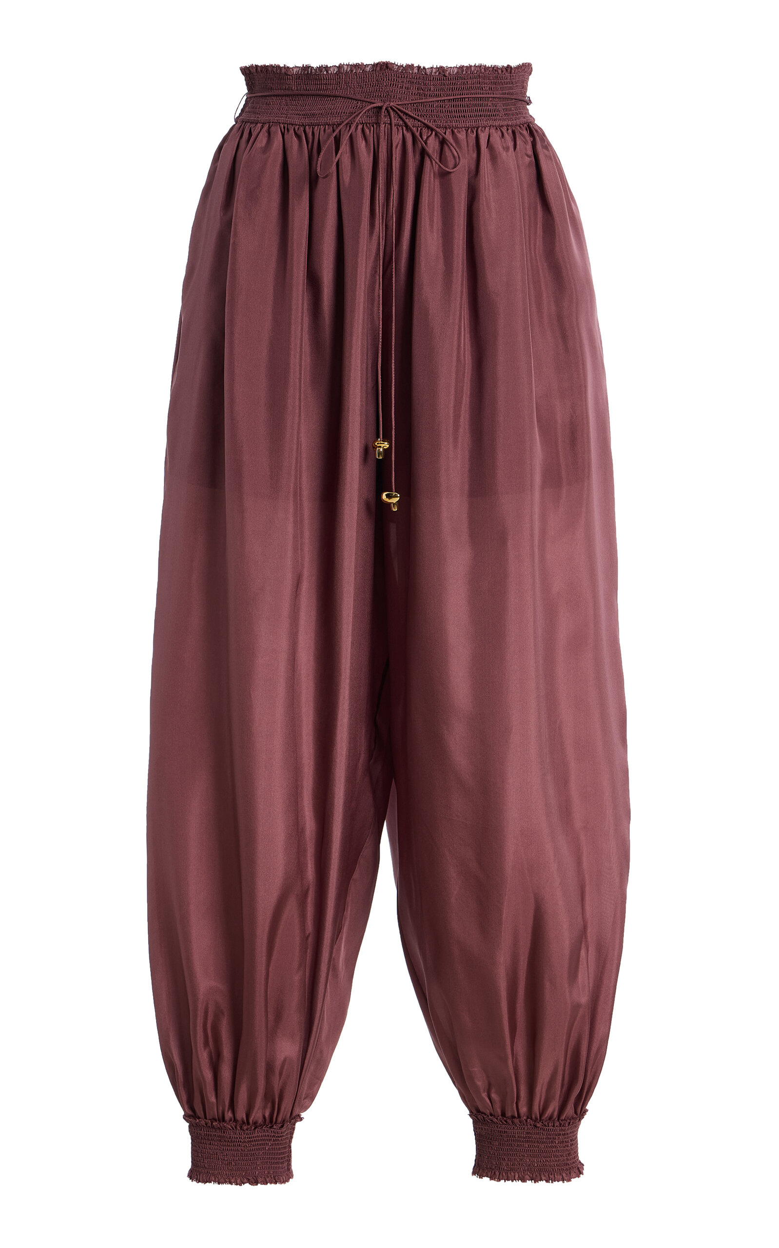 Zimmermann Aster Silk Harem Pants