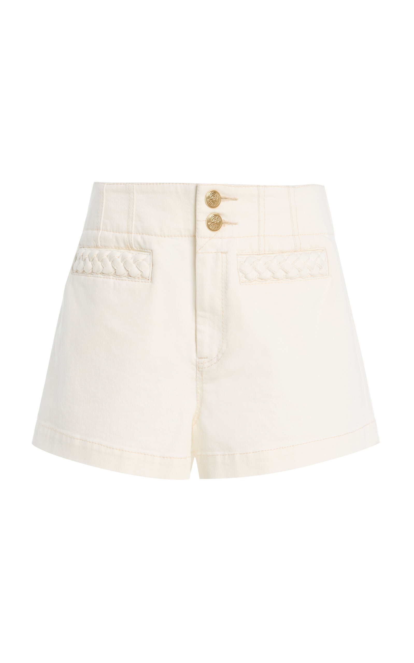 Zimmermann Roselight High-Rise Shorts - Women's Clothing