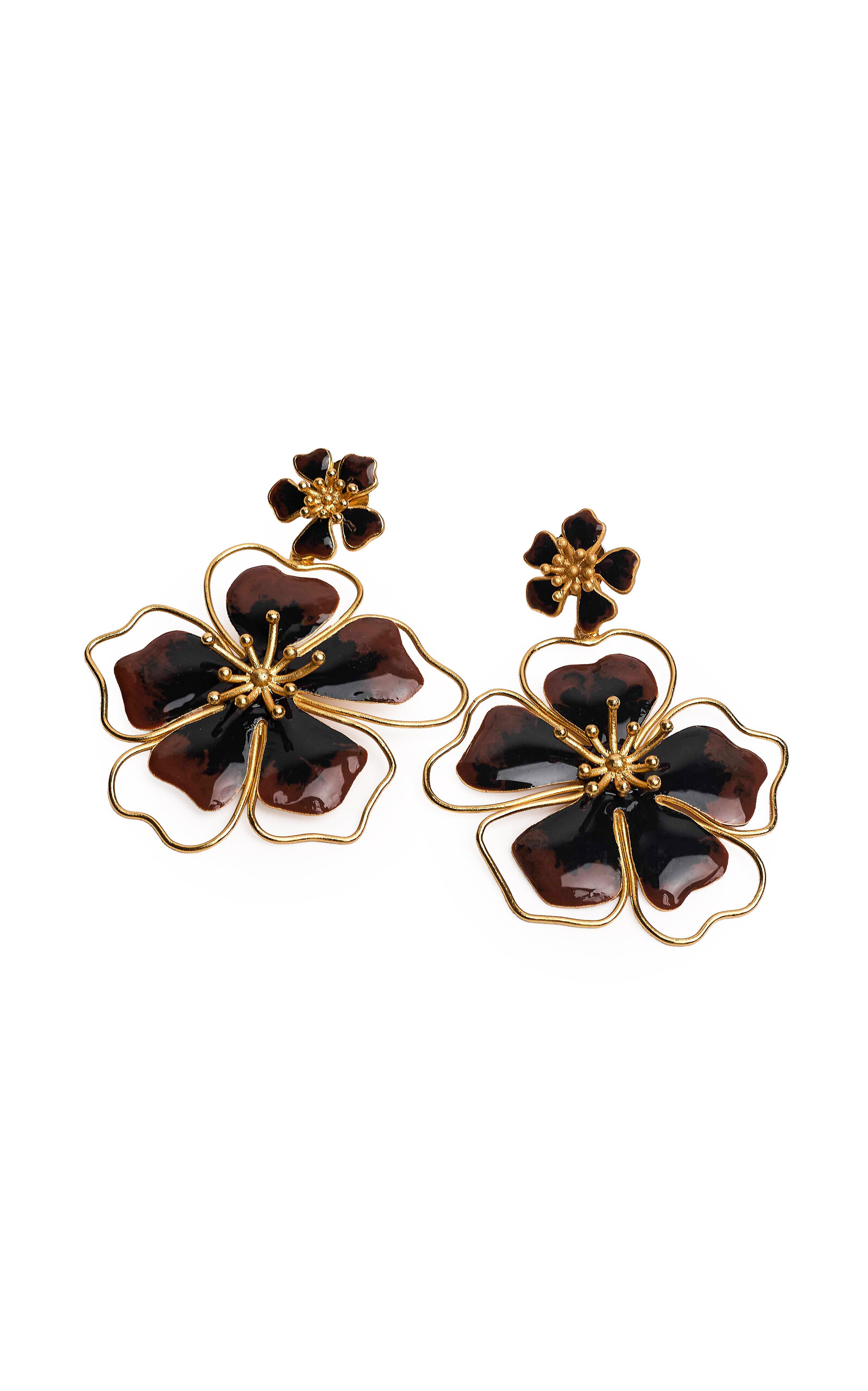 Sara Y Flora Sara Y Flora Earrings - Gold