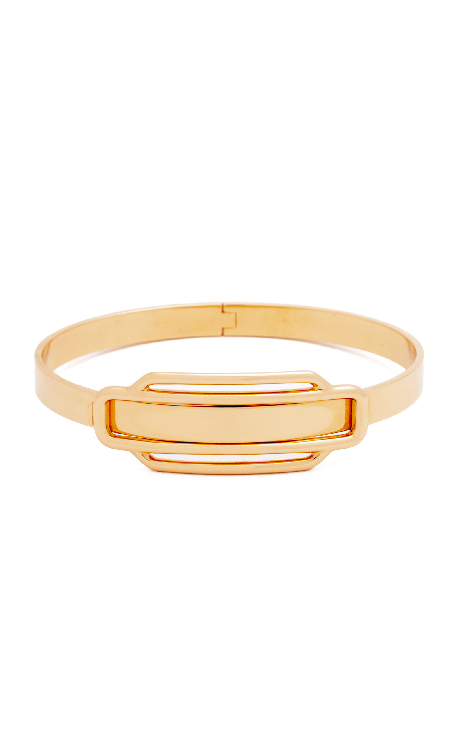 Stephanie Windsor 18k Rose Gold Hermes Gold Bangle