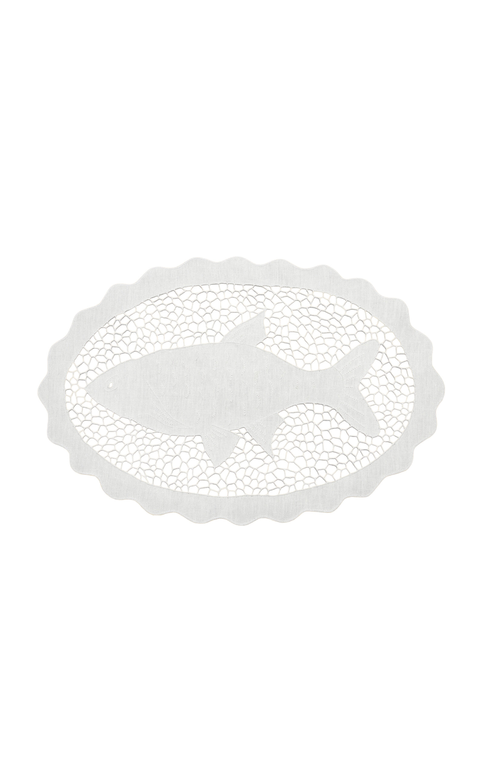 The Levant Shop The Balik Placemat In White