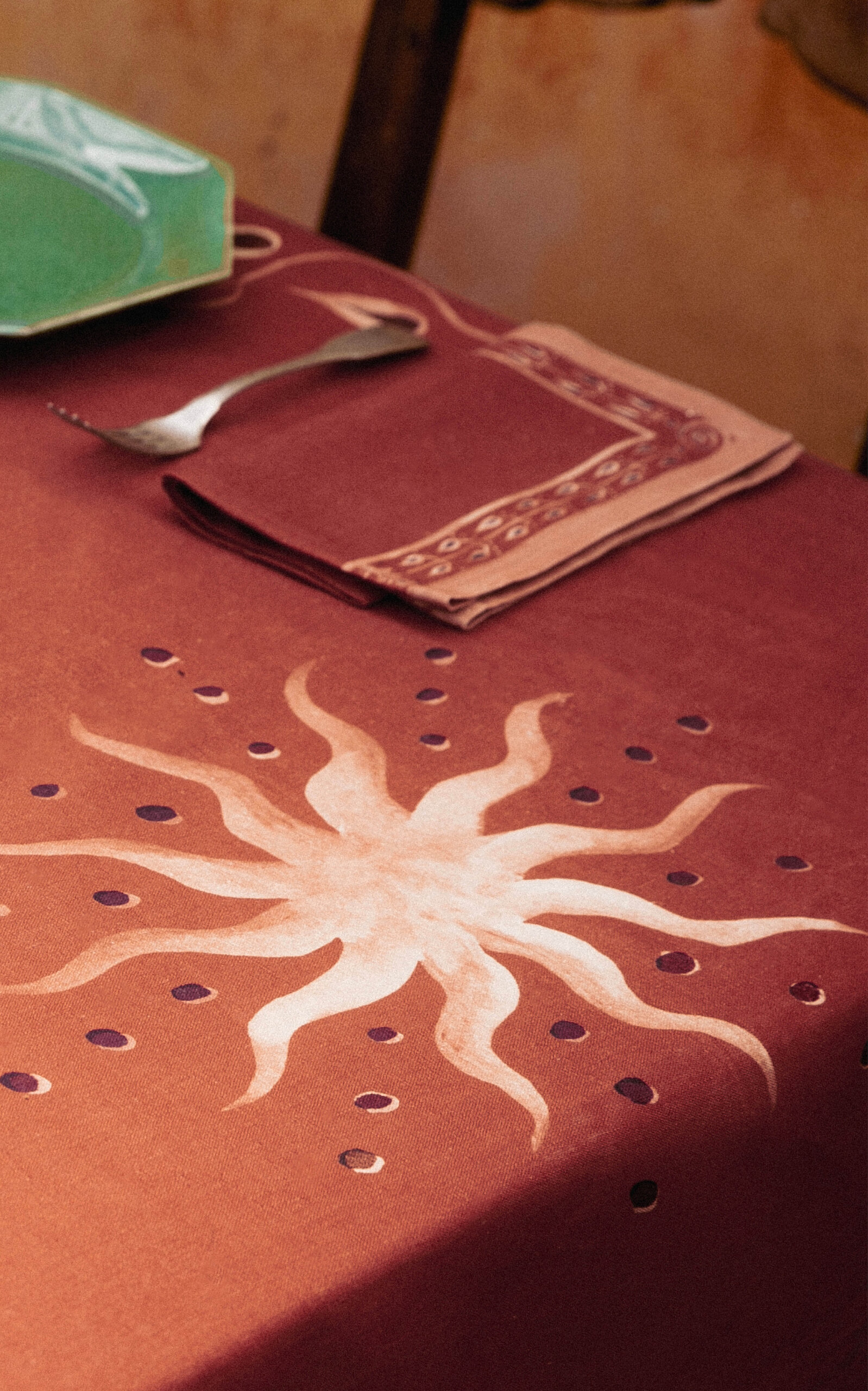 The Levant Shop The Tiberio Tablecloth In Multi