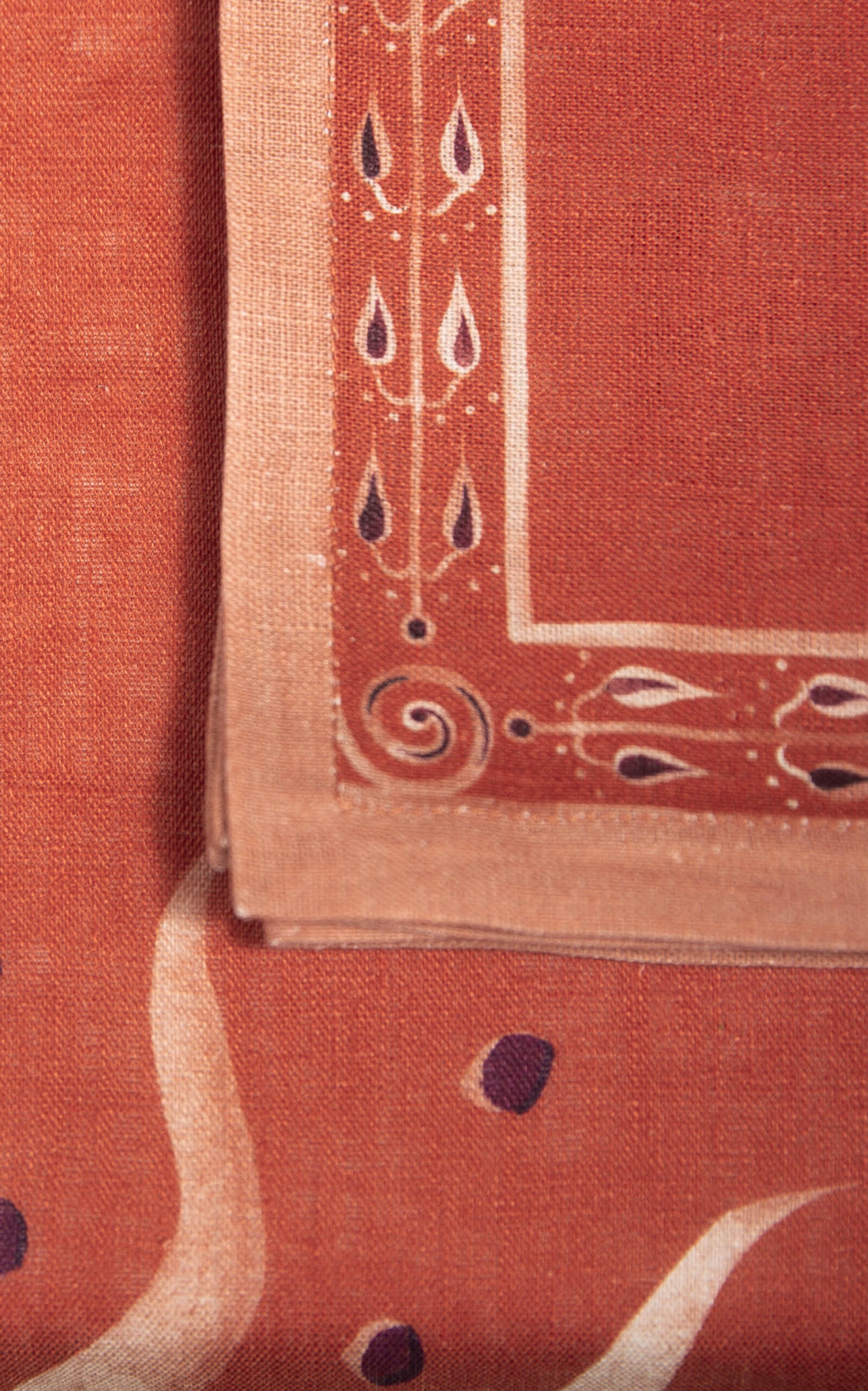 The Levant Shop The Tiberio Napkin; Set Of 4 In Multi