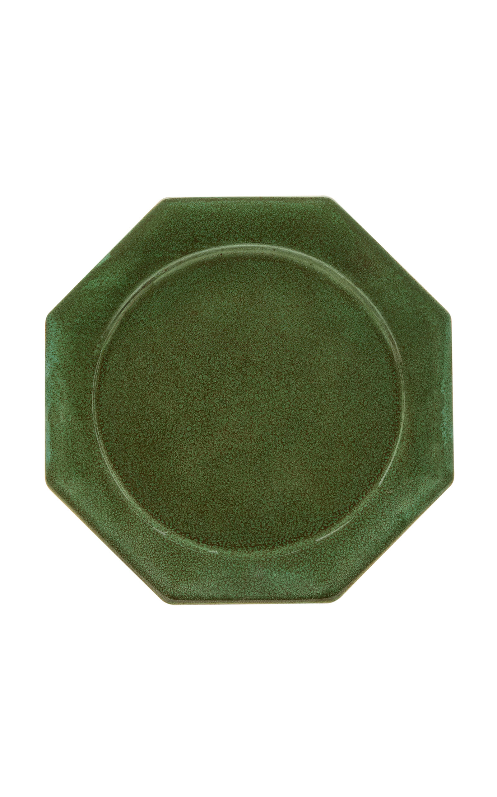 The Levant Shop The Gobi Dinner Plate; Jade In Blue