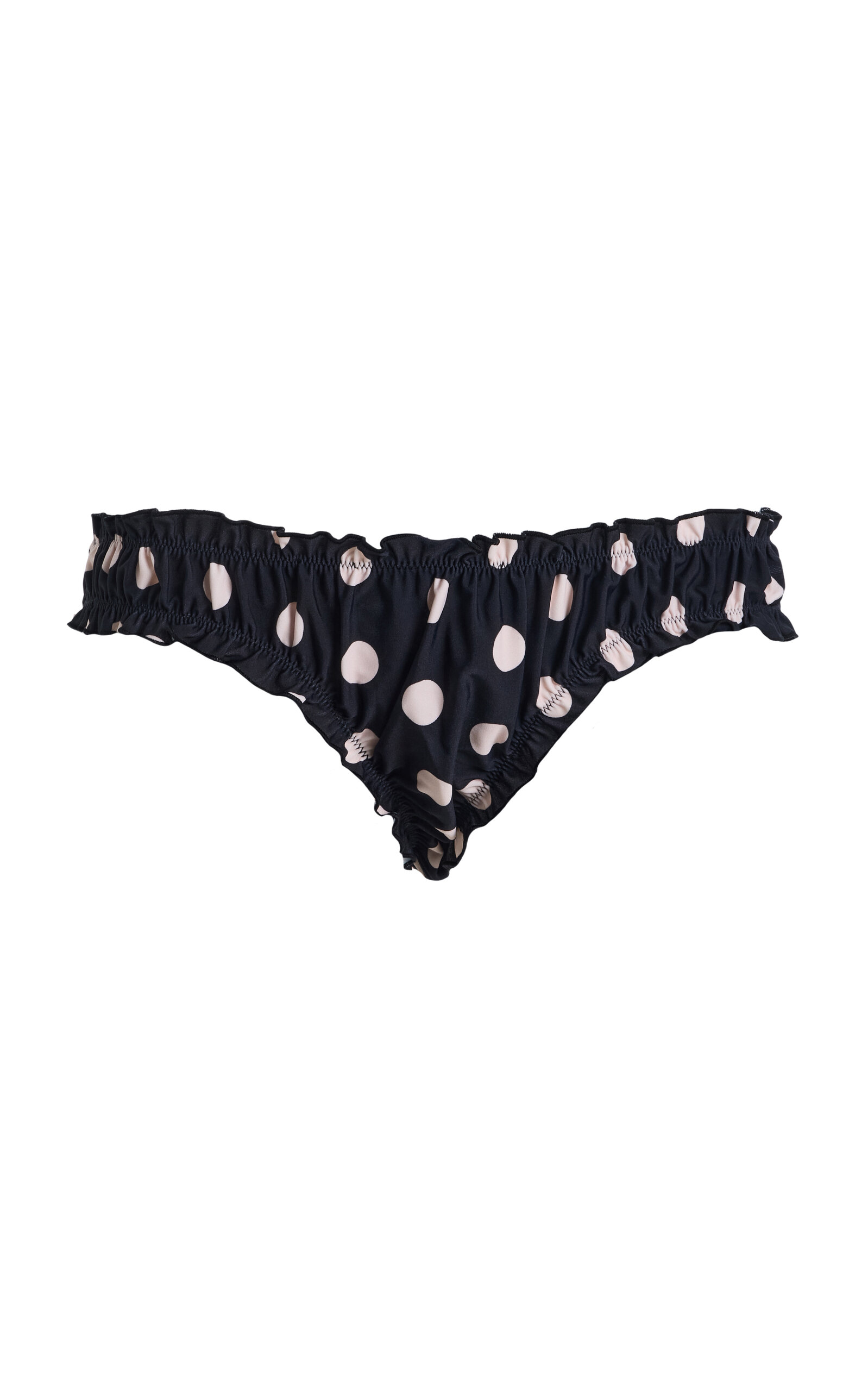 JUILLET SWIMWEAR Chloe Polka-Dot Bikini Bottom