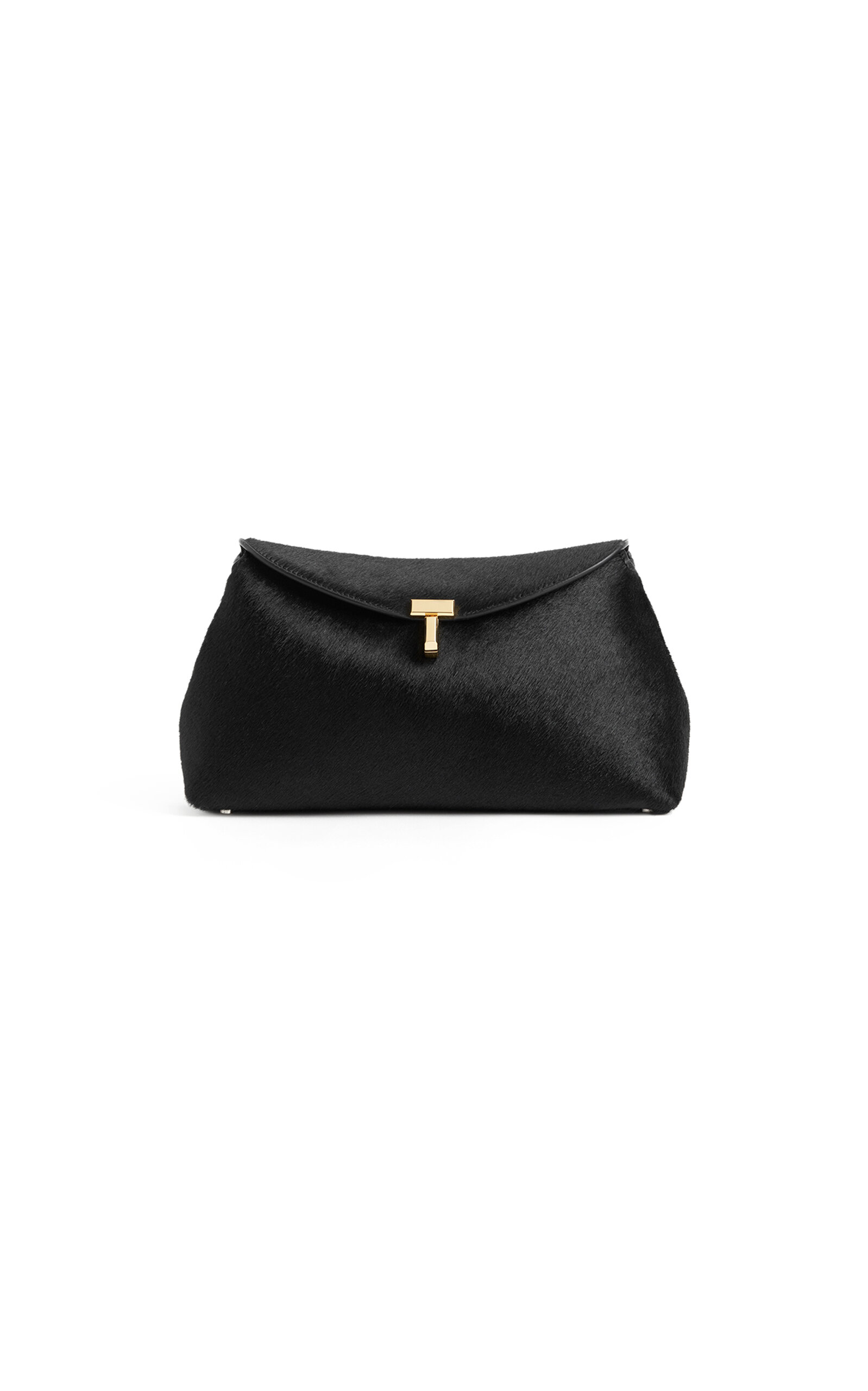 Toteme T-Lock Pony Hair Clutch