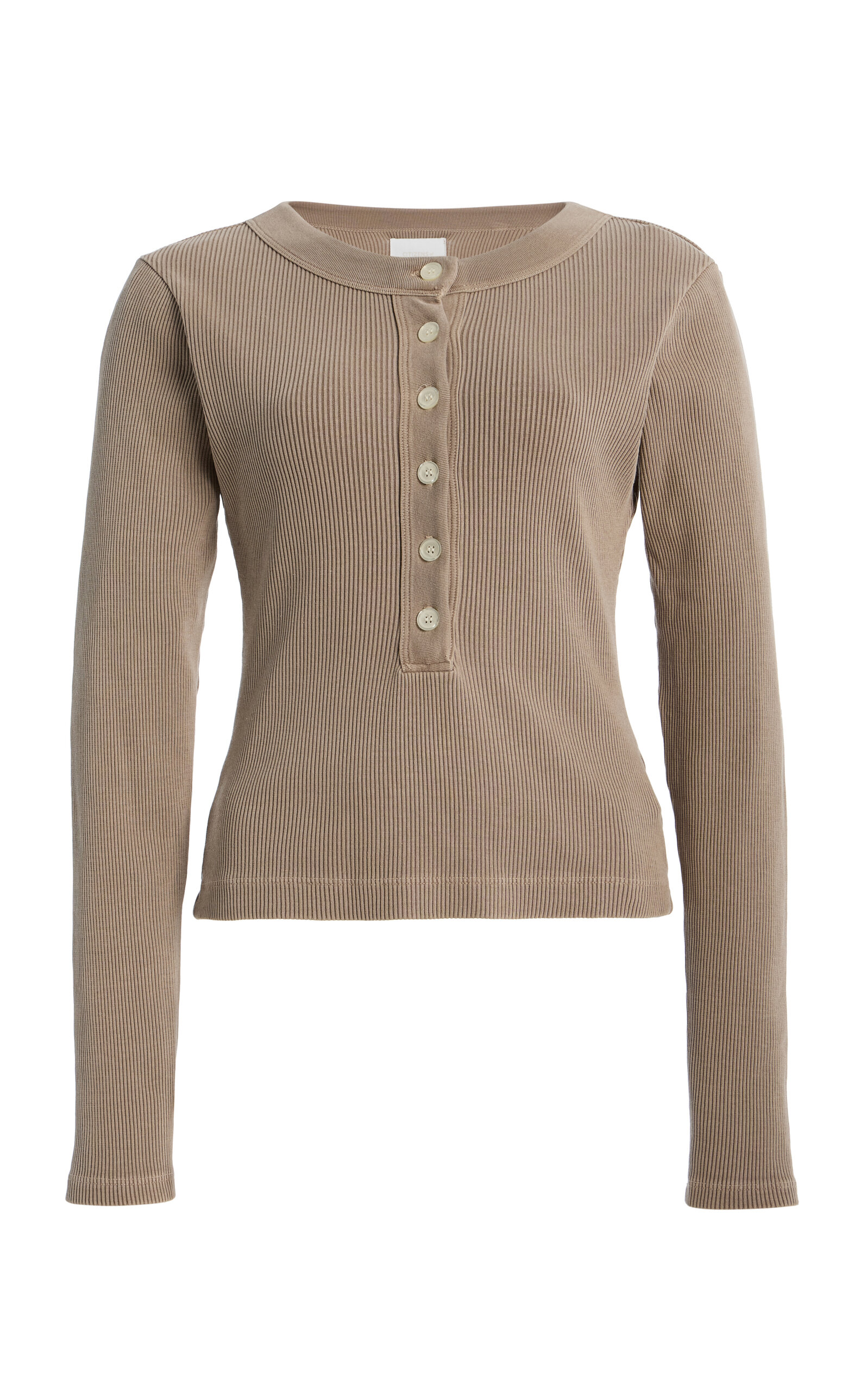 Citizens of Humanity Varra Cotton Henley Top