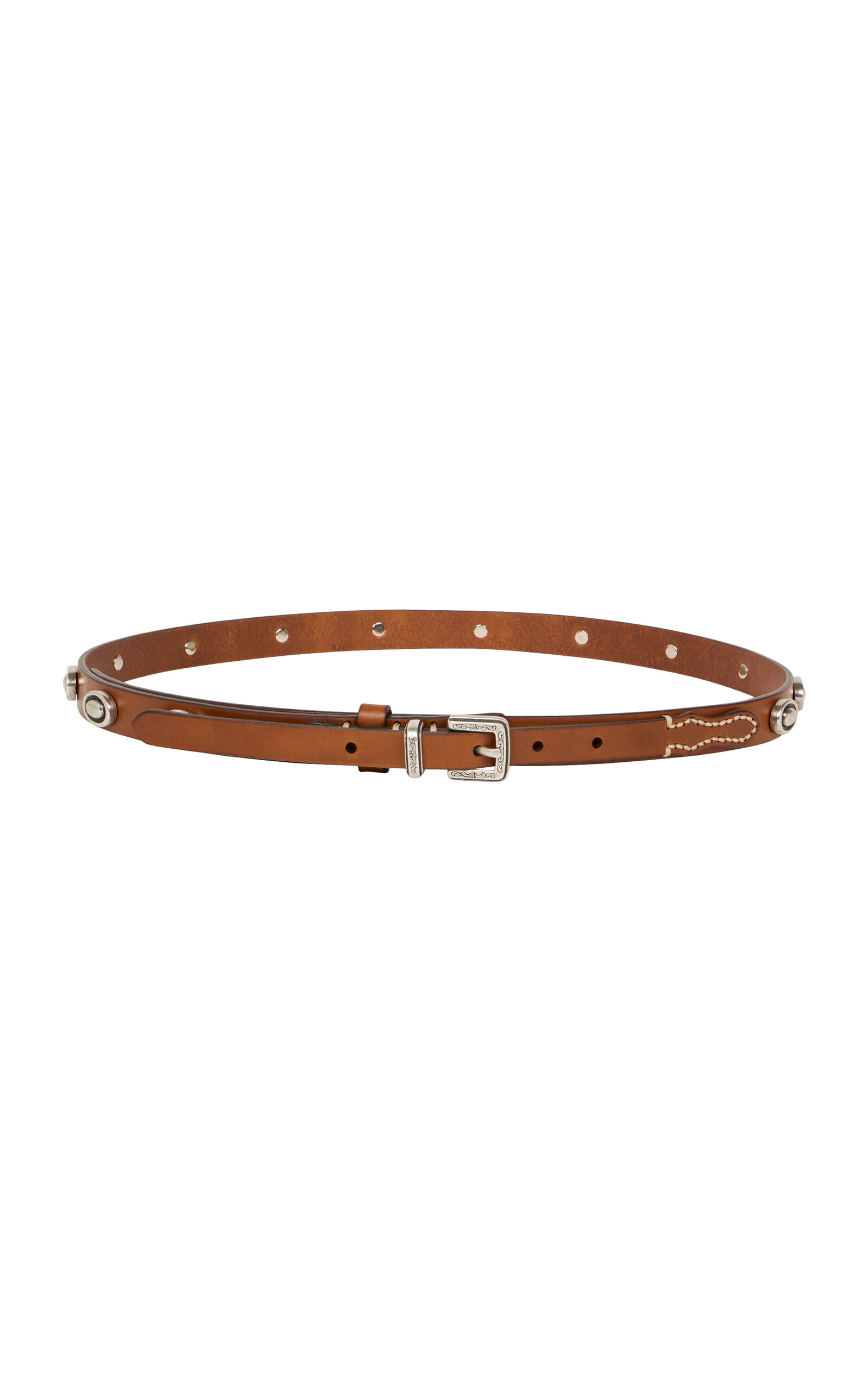 Etro Studded Leather Belt