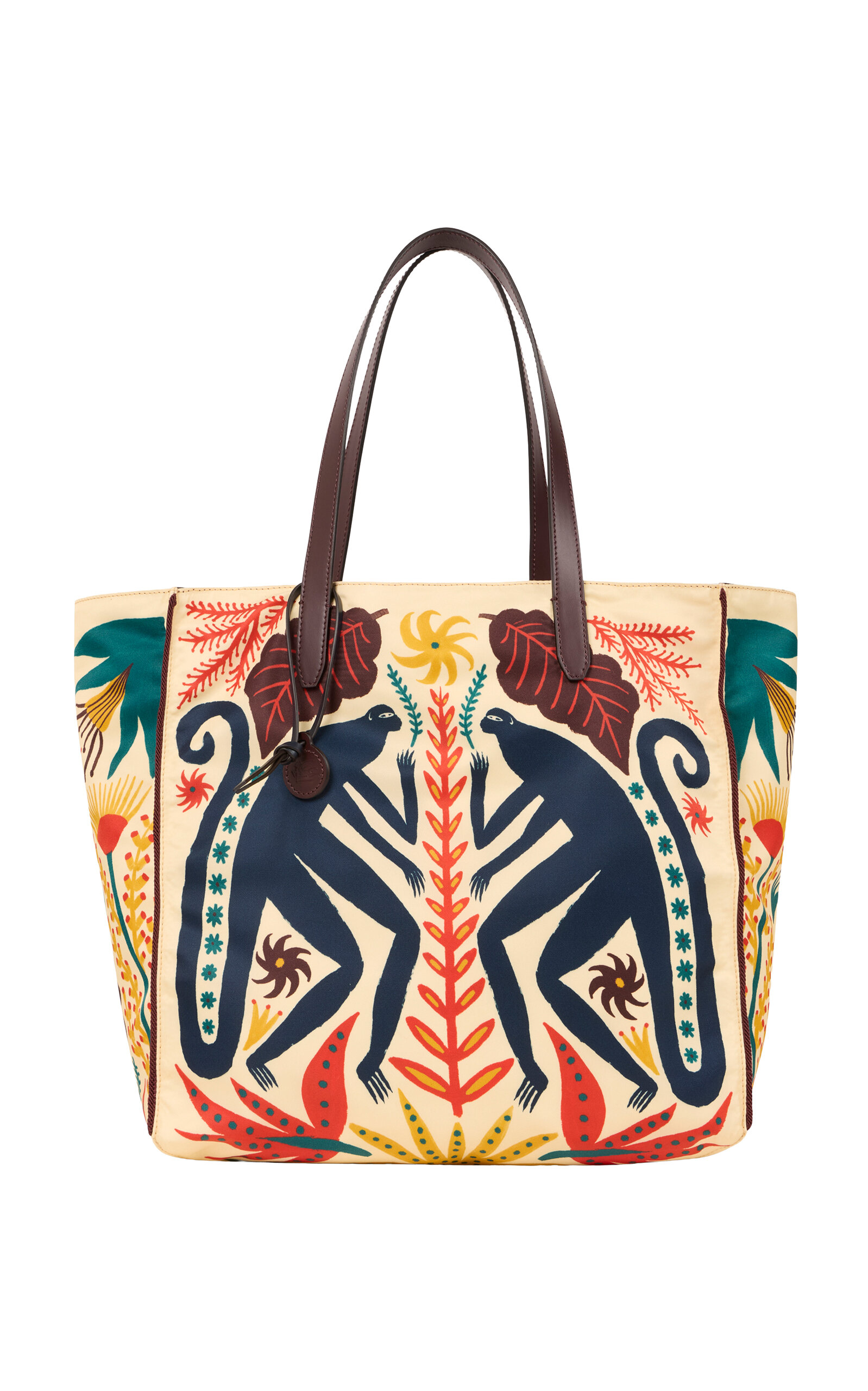 Etro Printed Nylon Tabby Shopping Bag