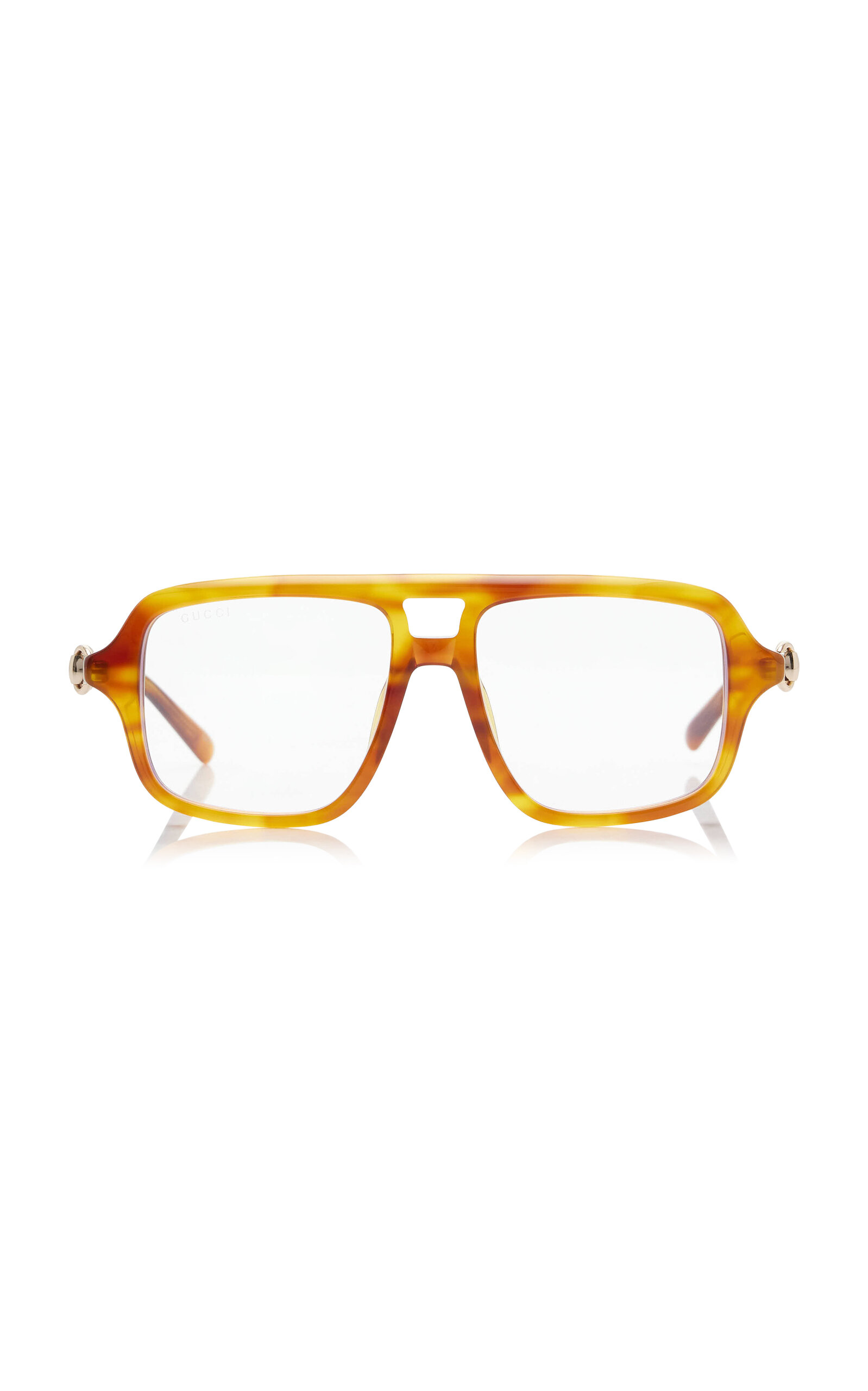 Gucci Square-Frame Acetate Glasses