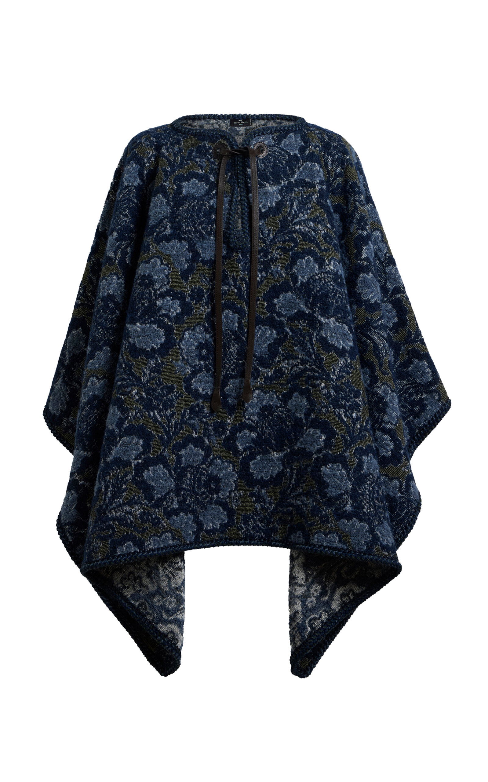 Etro Printed Cotton-Blend Cape