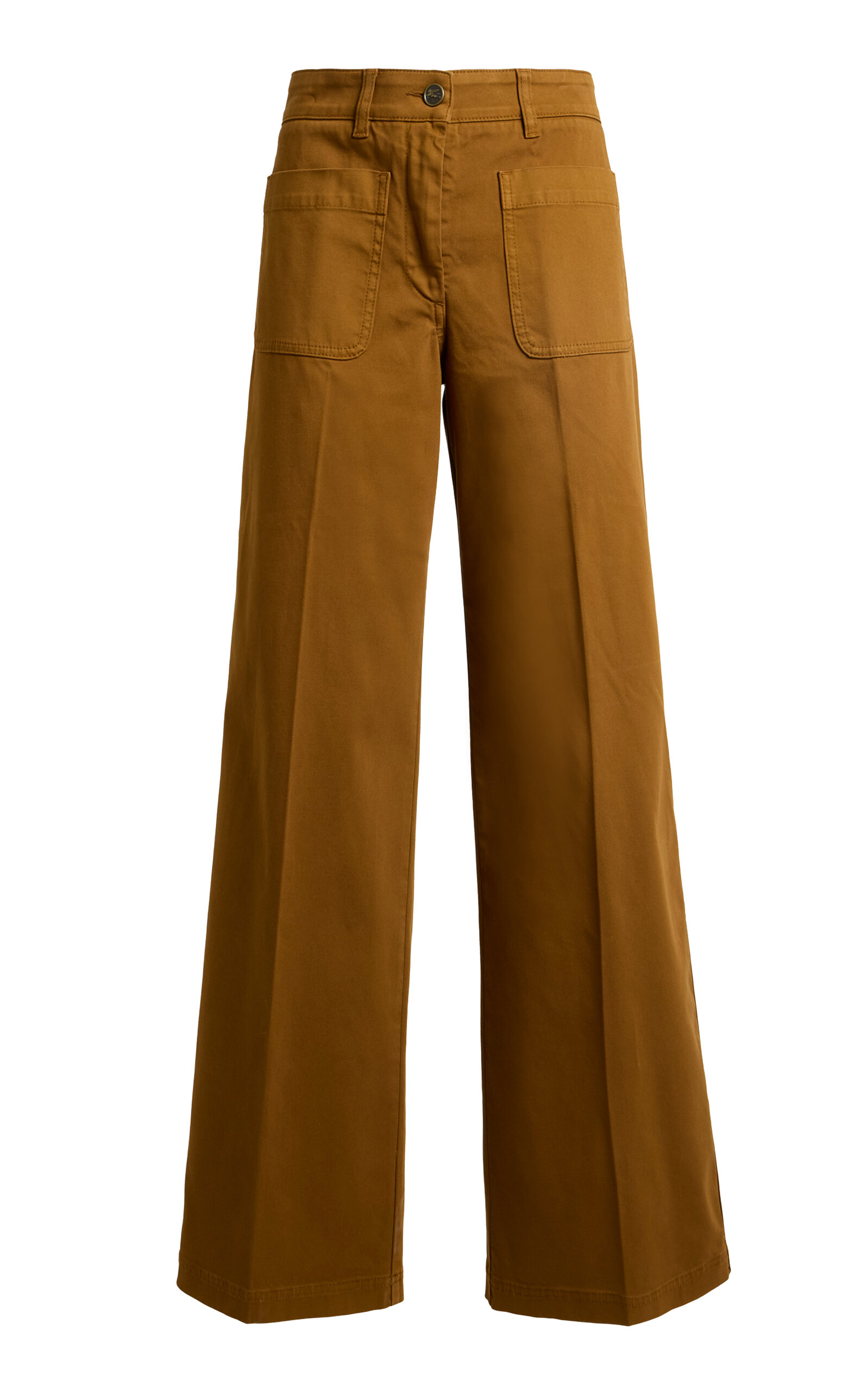 Etro Mid-rise Denim Wide-leg Jeans In Neutral