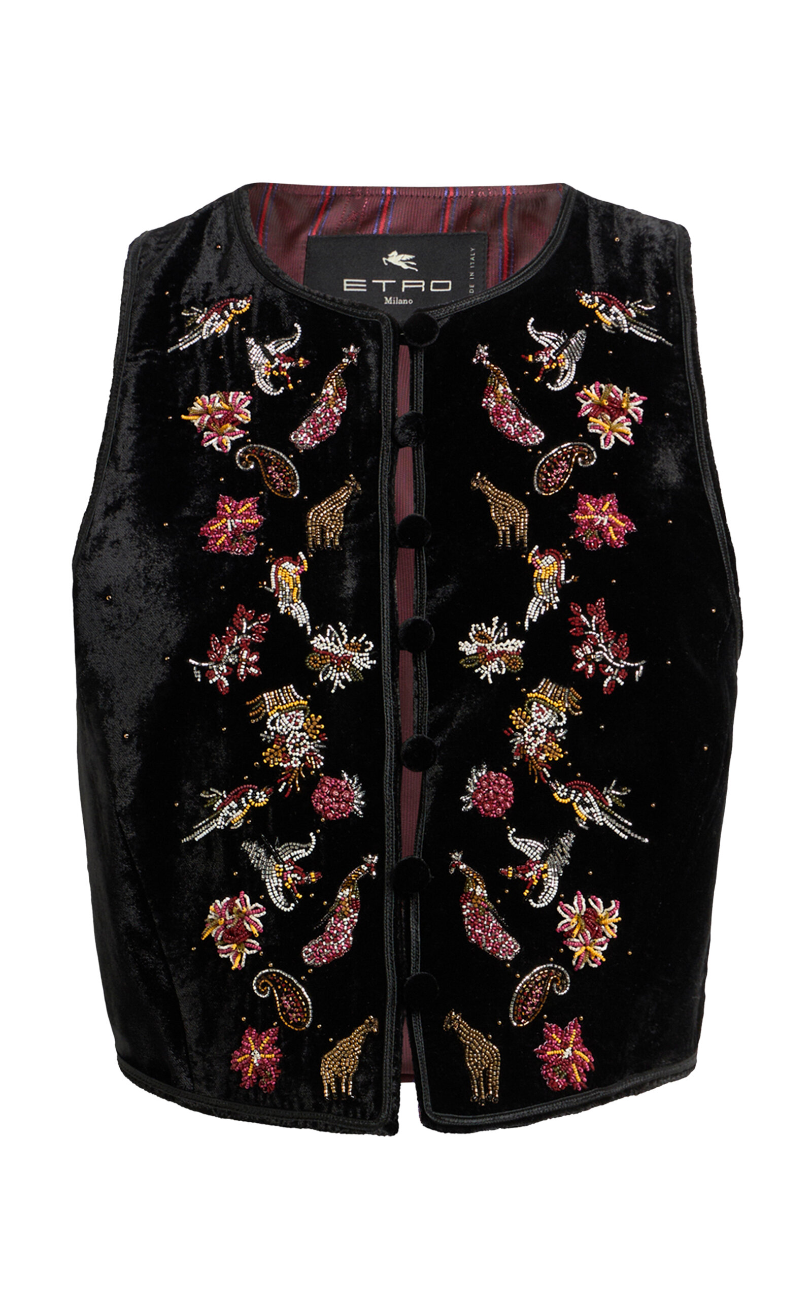 Etro Embroidered Vest