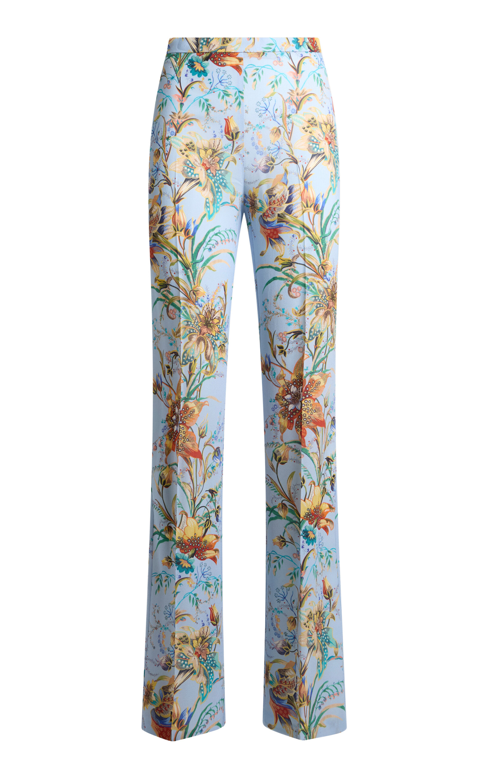 Etro Patterned Straight-Leg Pants