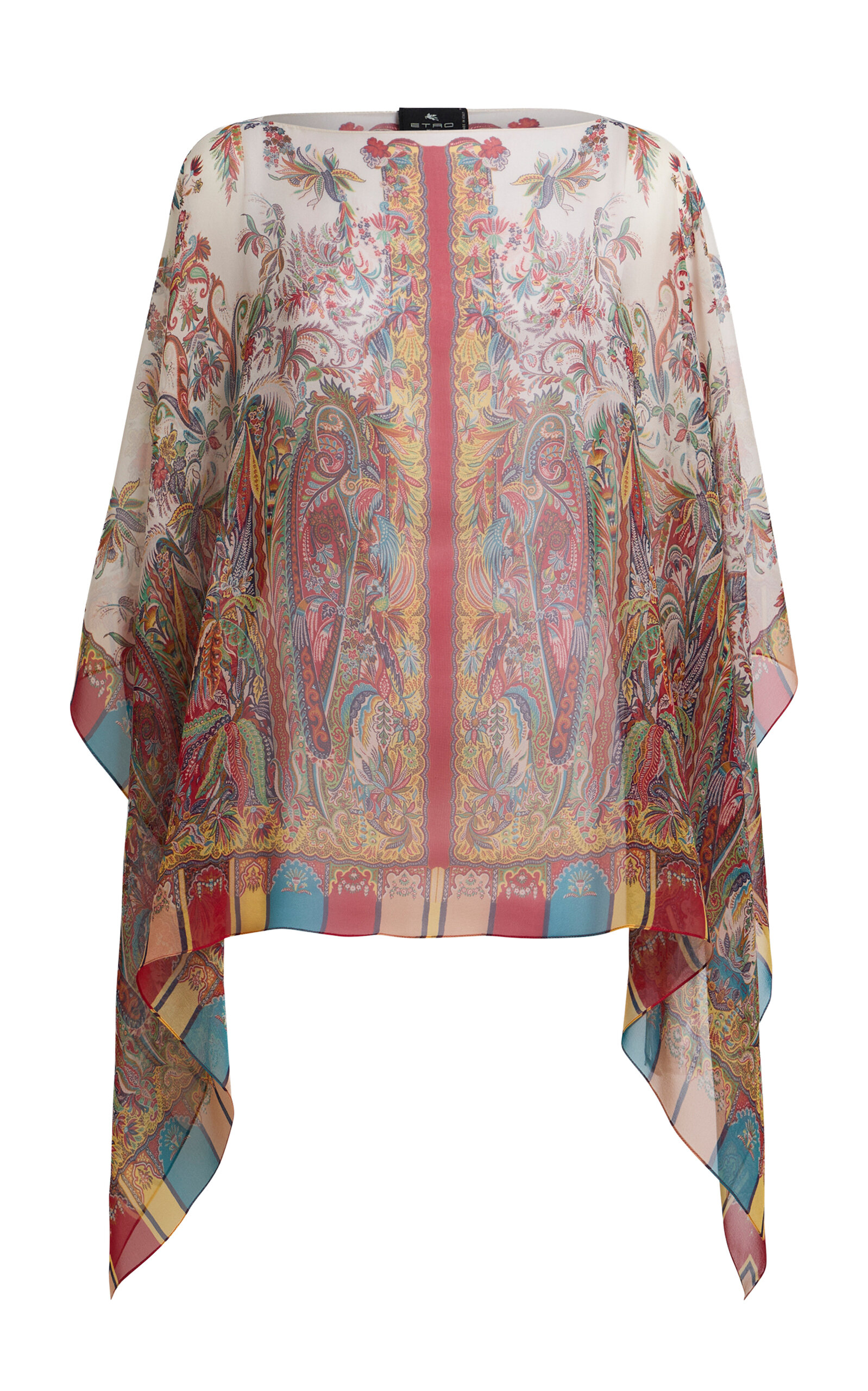 Etro Printed Poncho Top