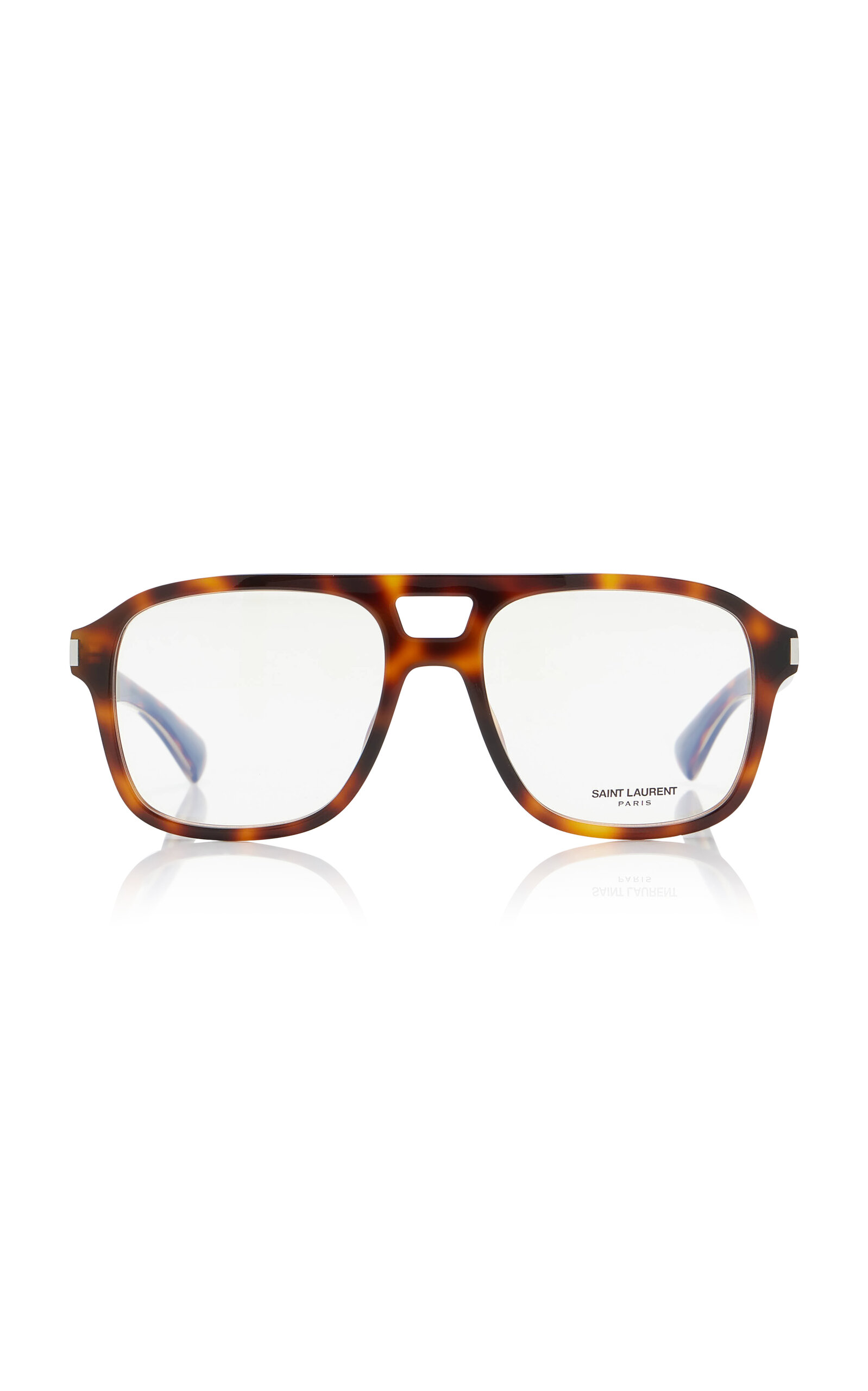 Saint Laurent Aviator-Frame Acetate Glasses