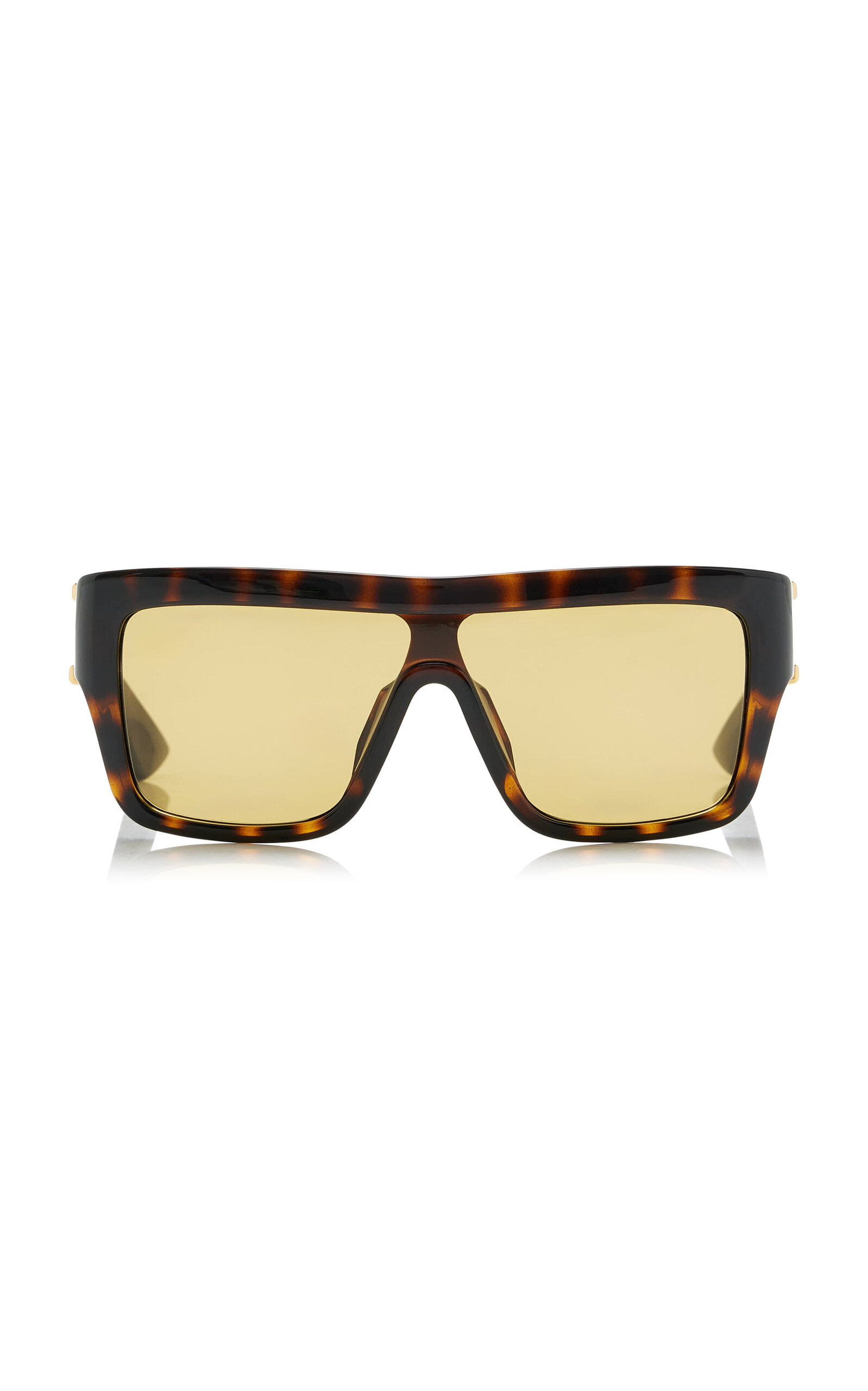 Bottega Veneta Mask-Frame Acetate Sunglasses