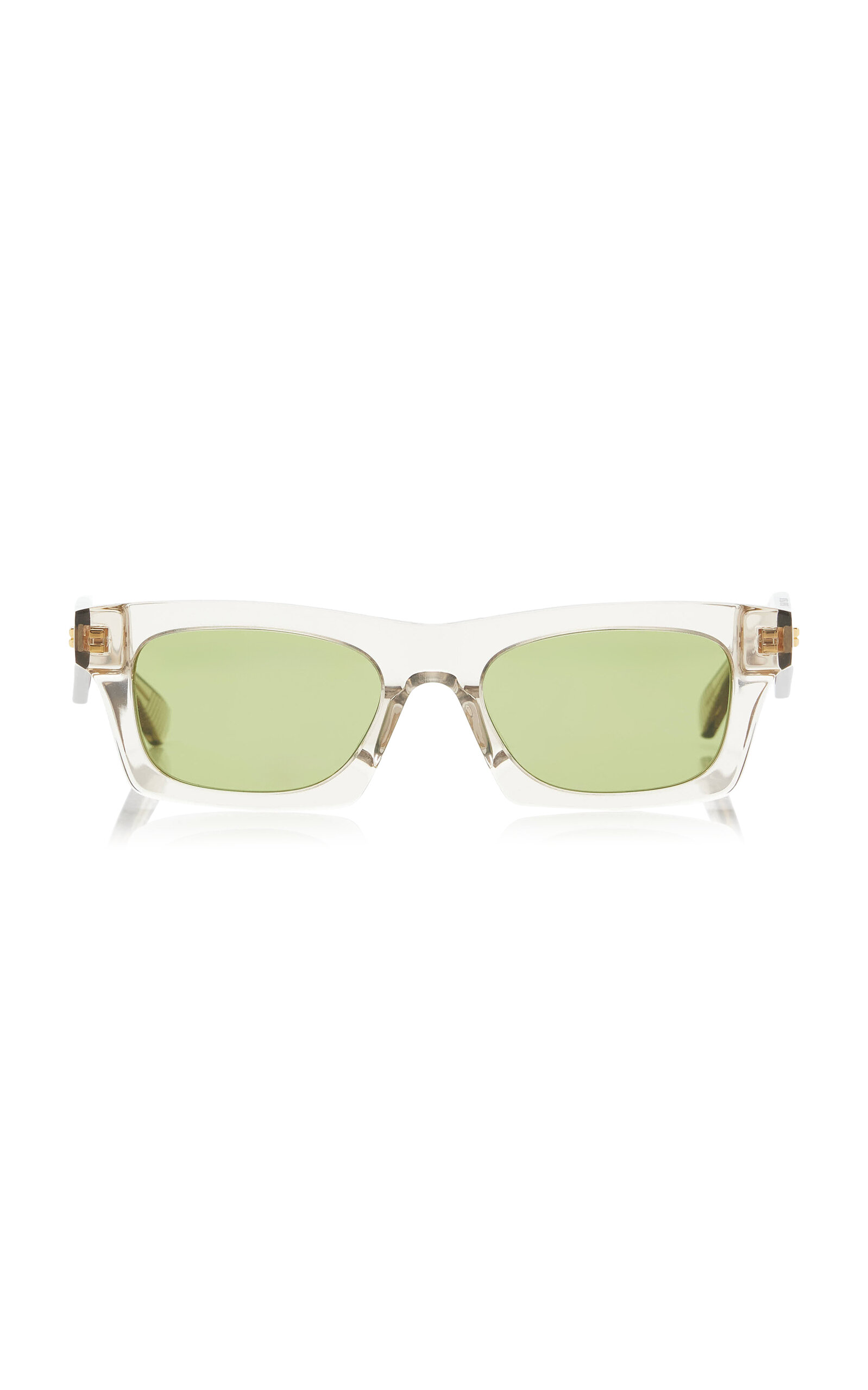 Bottega Veneta Square-Frame Acetate Sunglasses