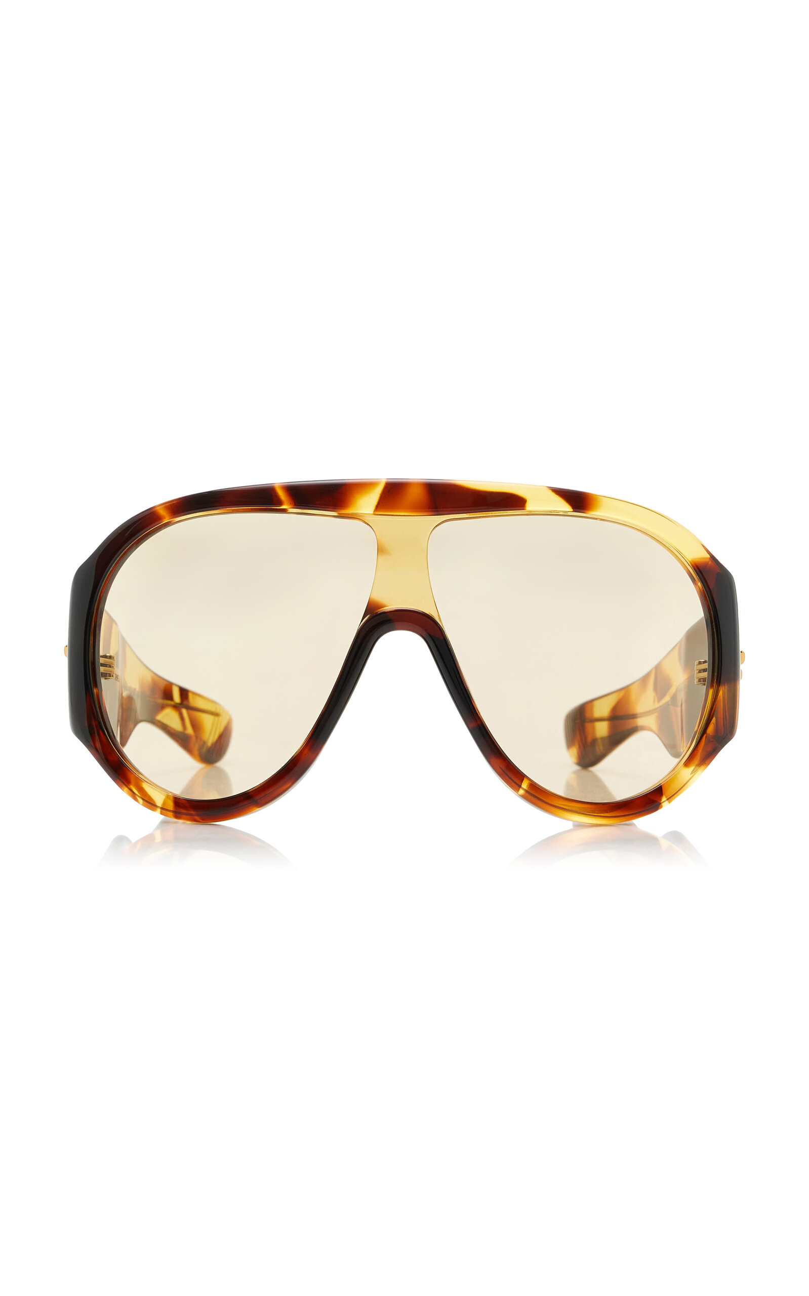 Bottega Veneta Aviator-Frame Acetate Sunglasses