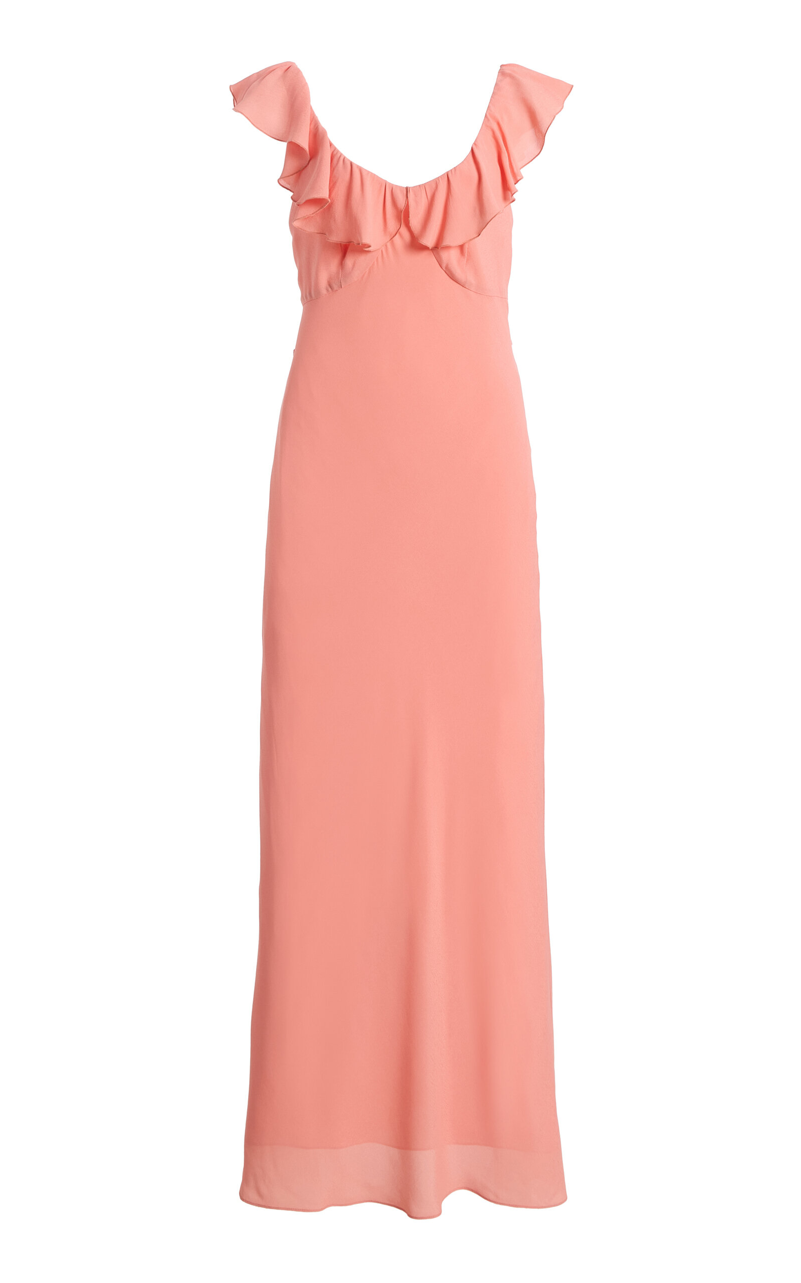 Favorite Daughter The Blossom Ruffled Maxi Dress Exclusive - Moda Operandi