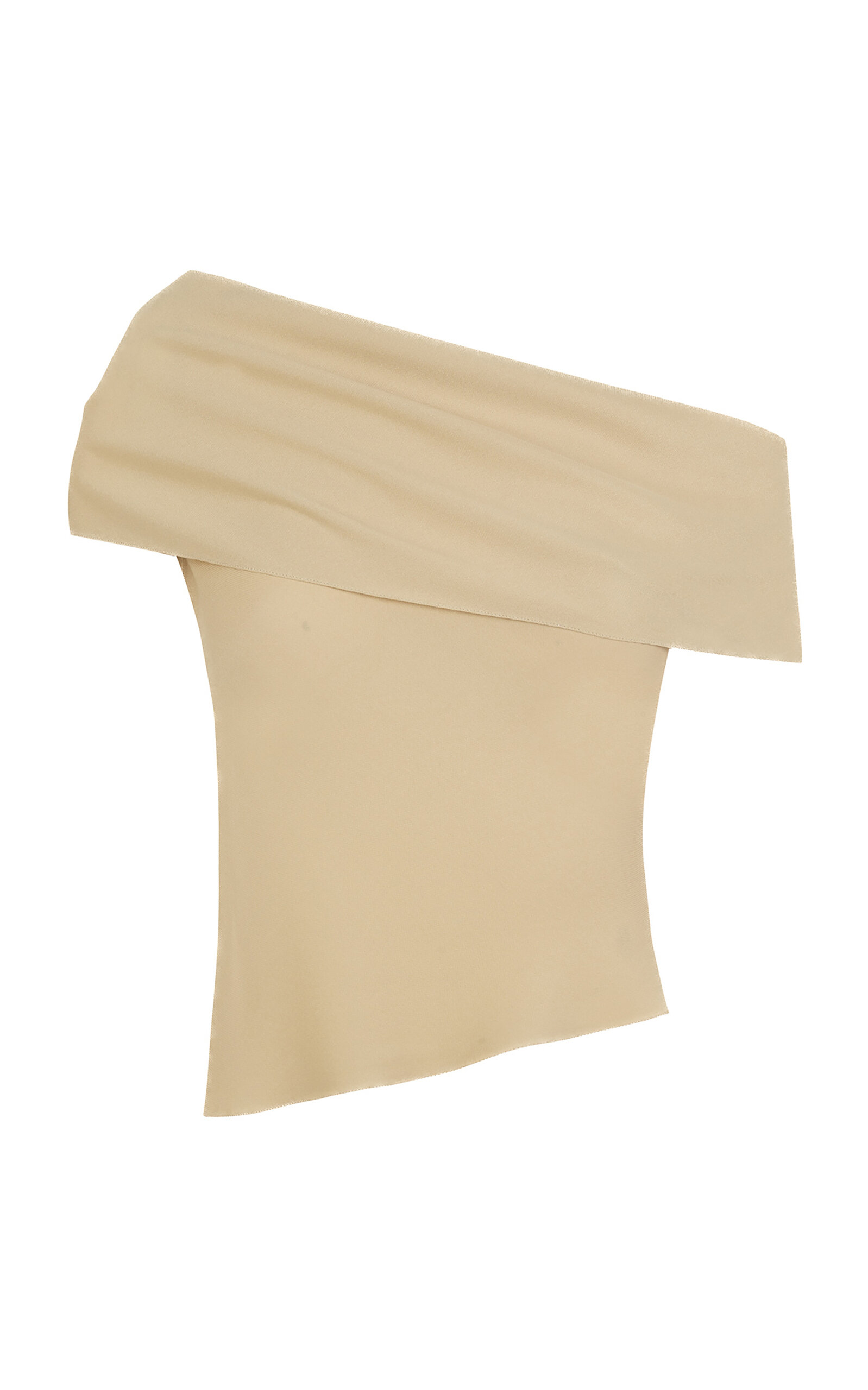 Cortana Ilia Asymmetric Silk Top