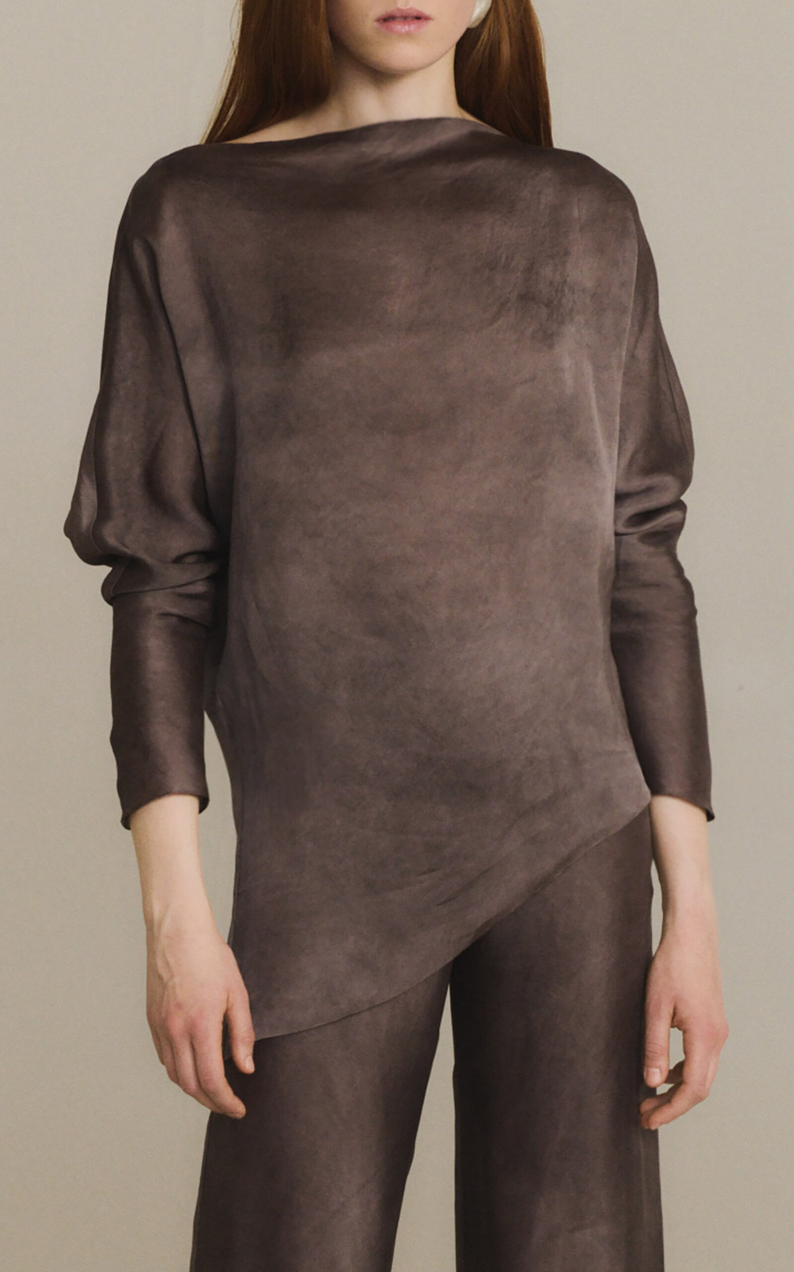 Cortana Pola Dolman-Sleeved Top