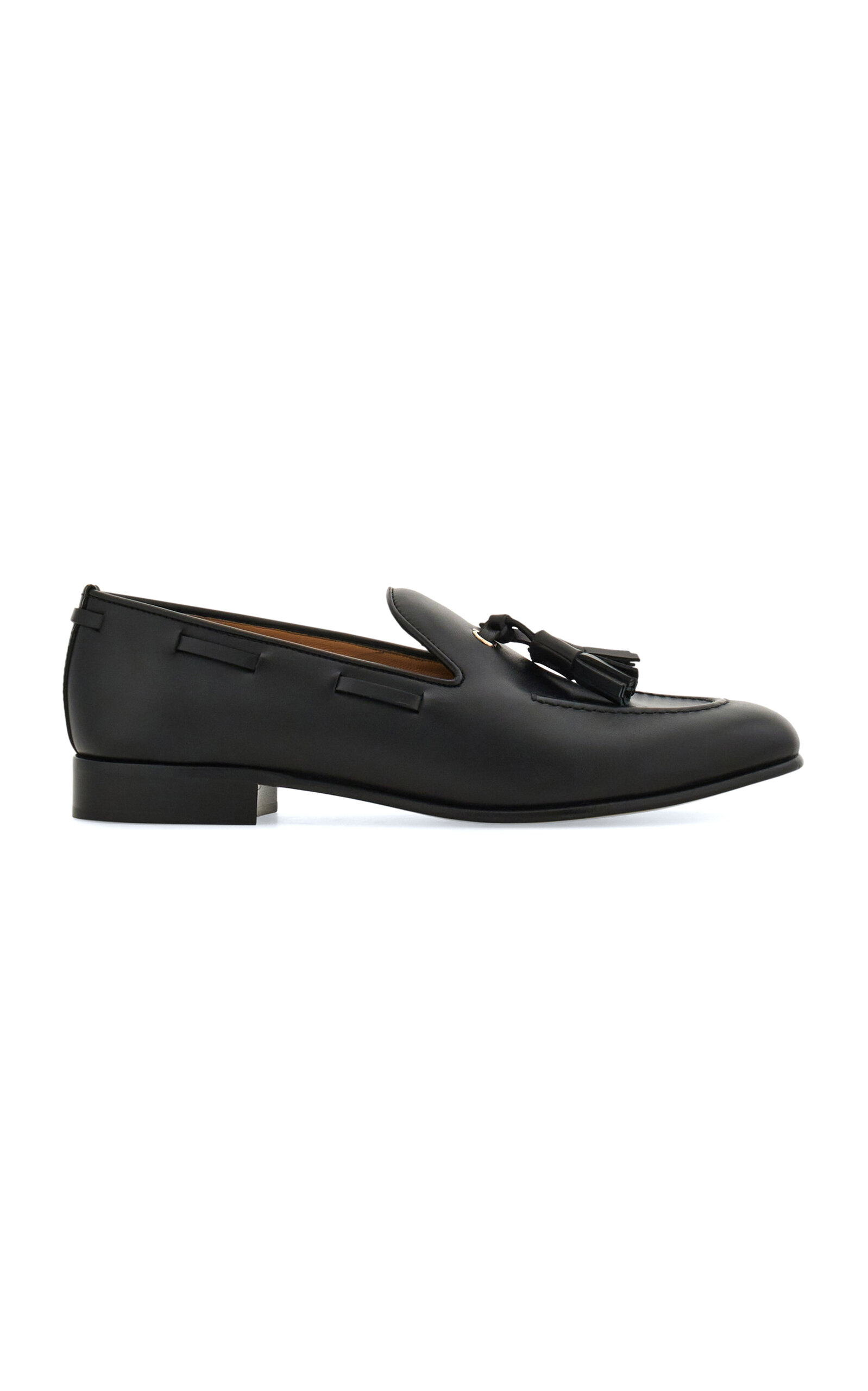 Ferragamo Leather Tassel Loafers