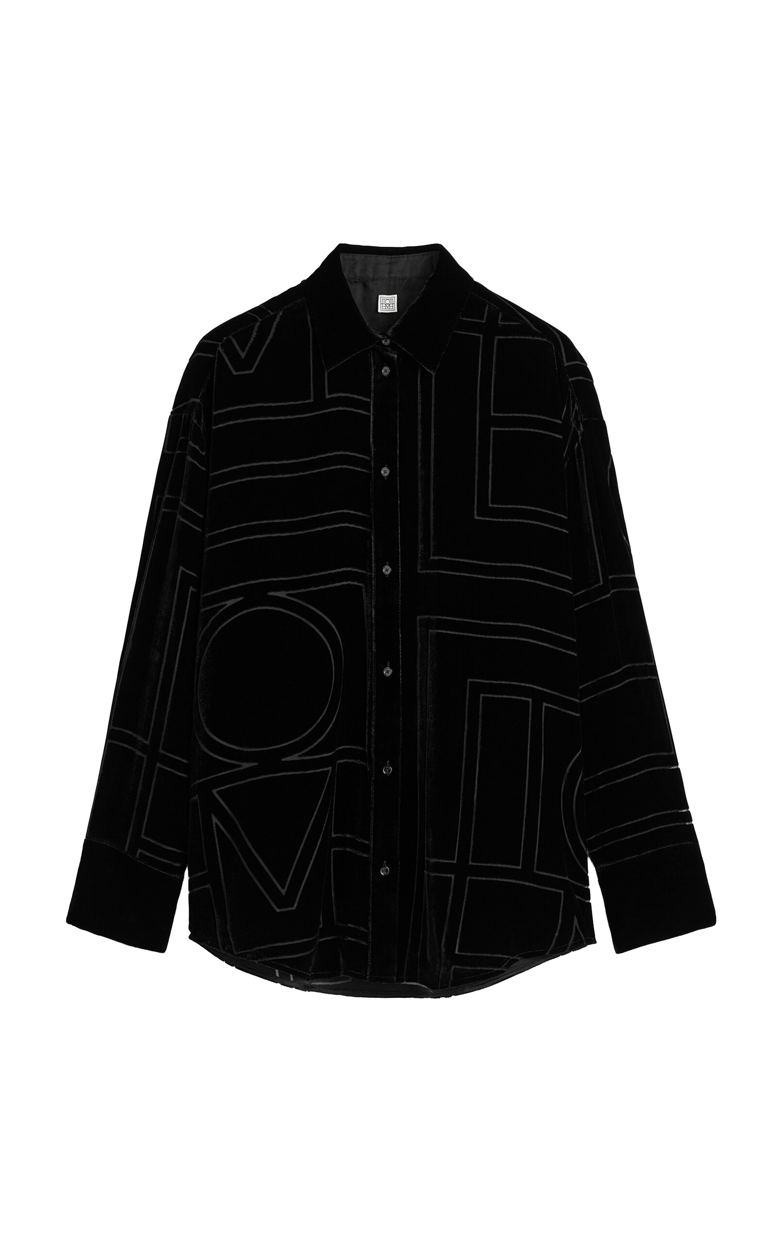 Toteme Oversized Devoré Shirt