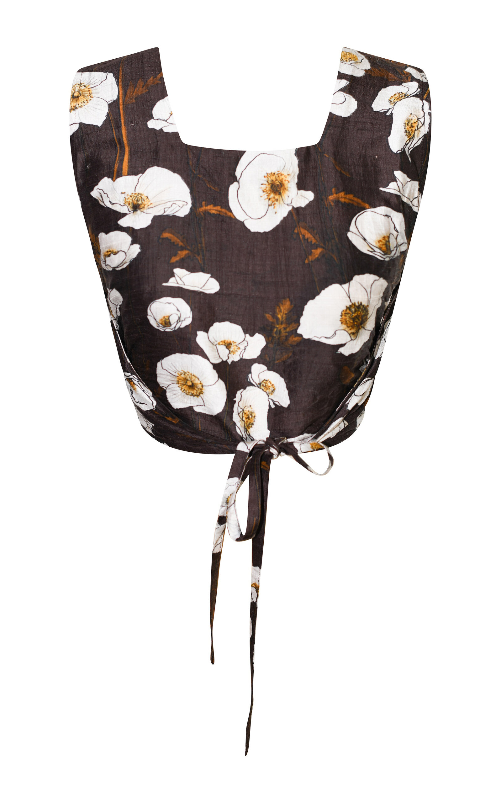 Coniglio Palm Beach Two Panel Silk Wrap Top