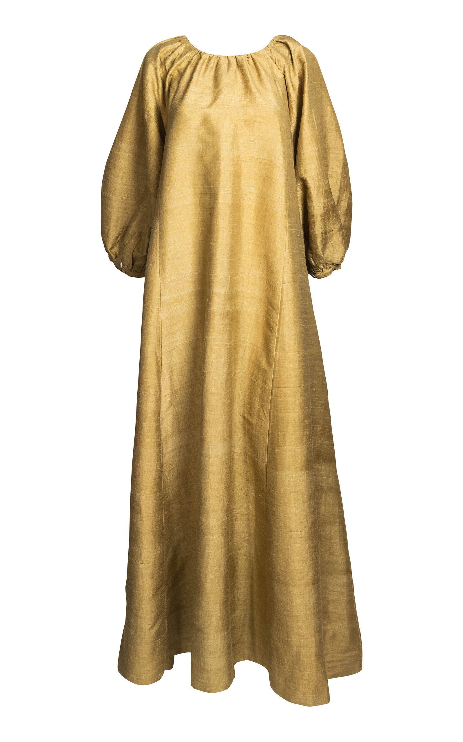 Coniglio Palm Beach Open-Back Silk Maxi Dress