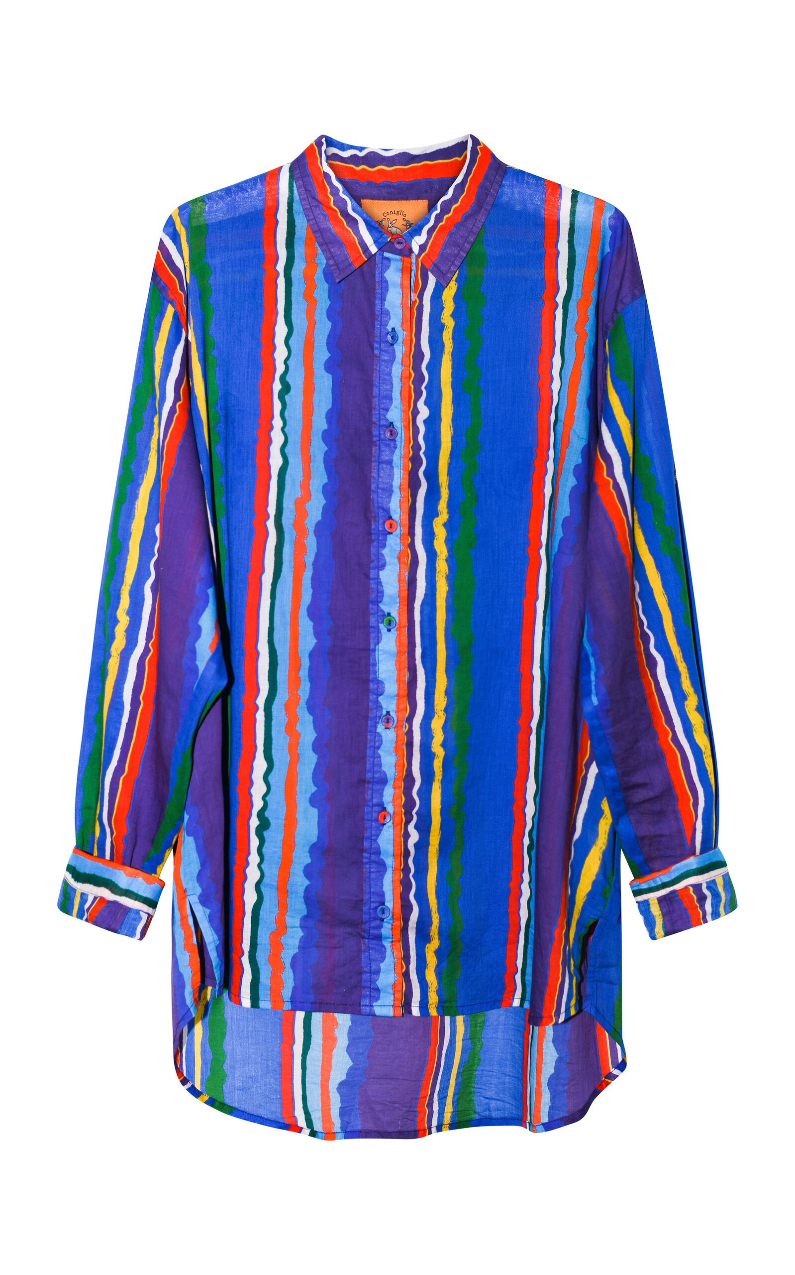 Coniglio Palm Beach Classic Printed Cotton Button-Down Shirt