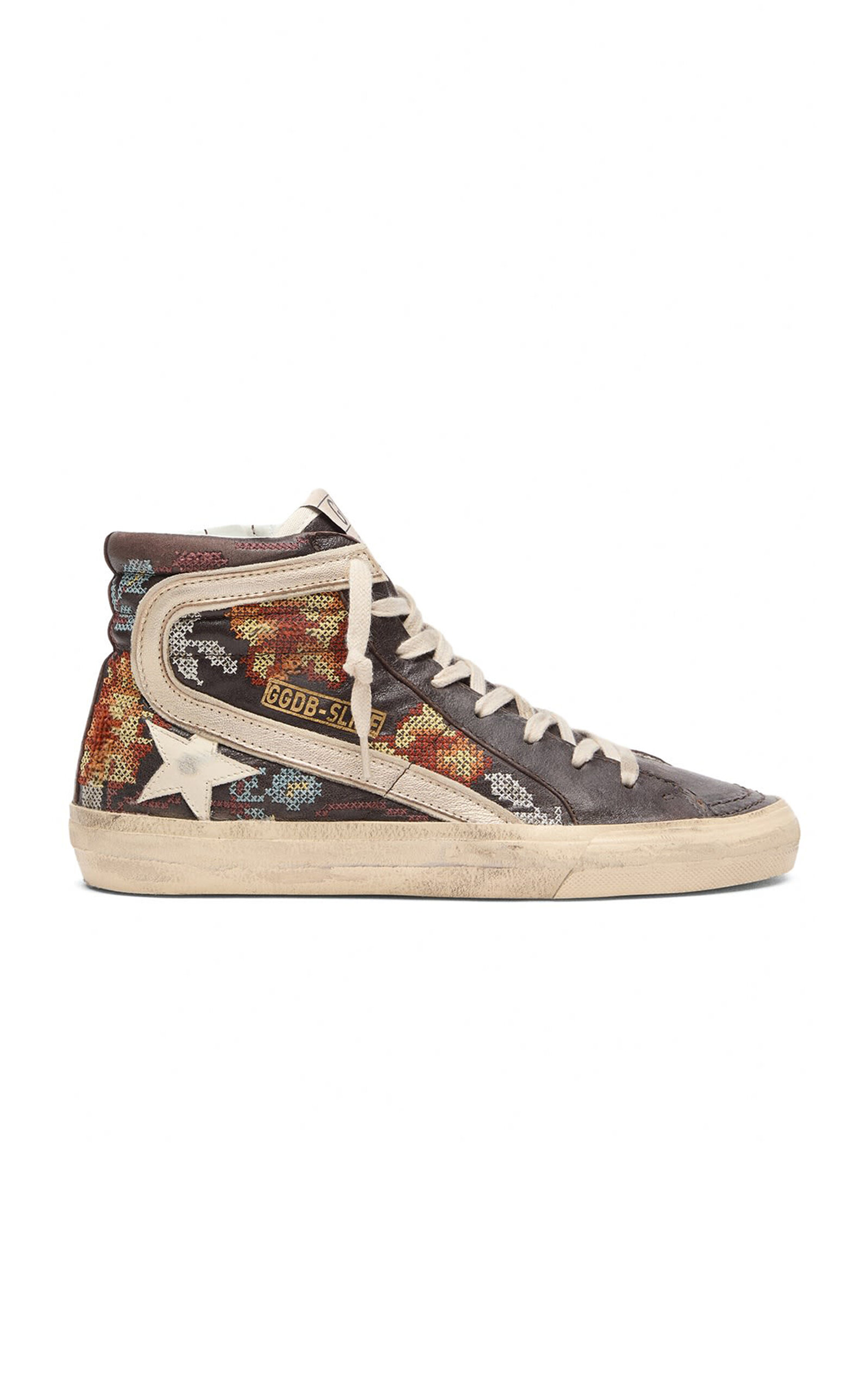 Golden Goose - Slide Nappa High-Top Sneakers - Multi - IT 36 - Moda Operandi
