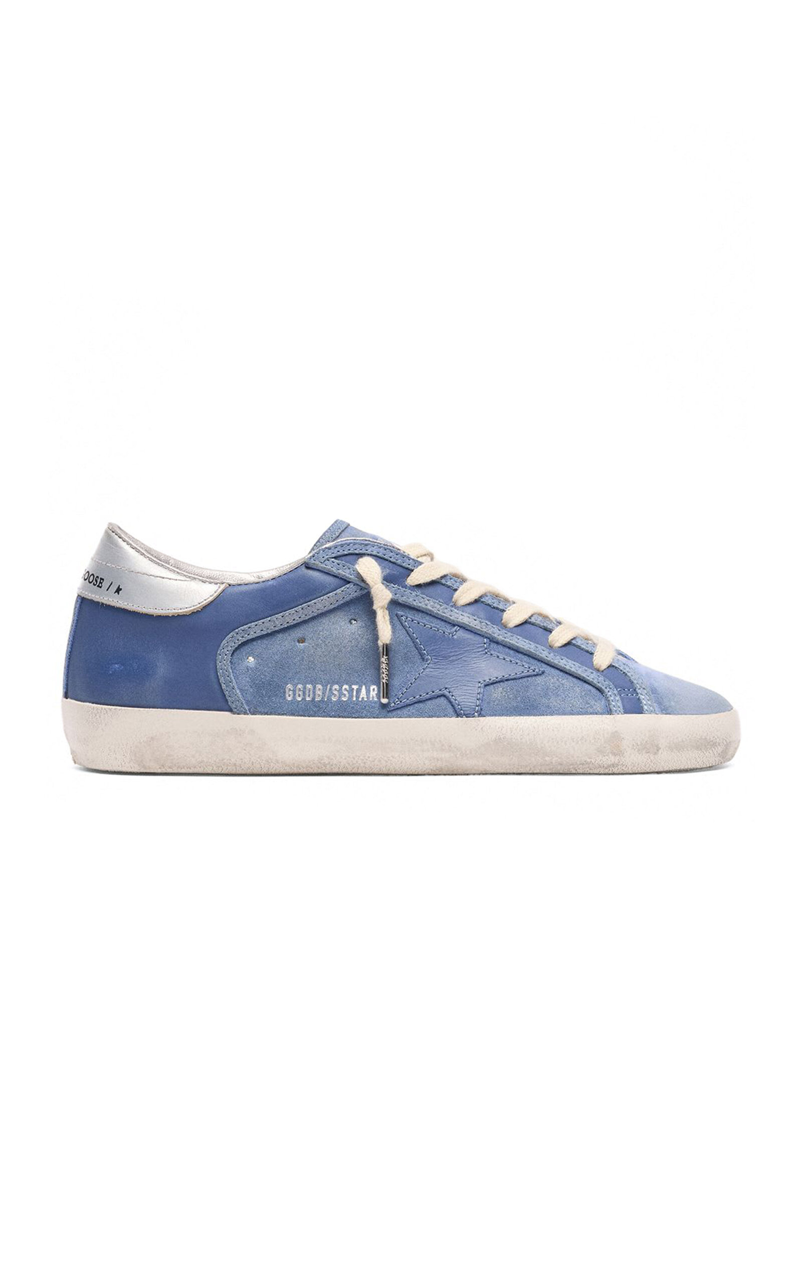 Golden Goose Super Star Suede And Leather Sneakers