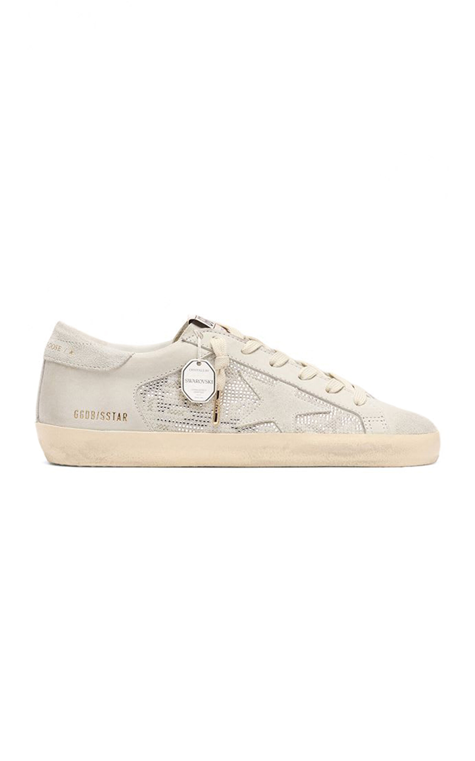 Golden Goose Super Star Suede And Nabuk With Embroidery Sneakers