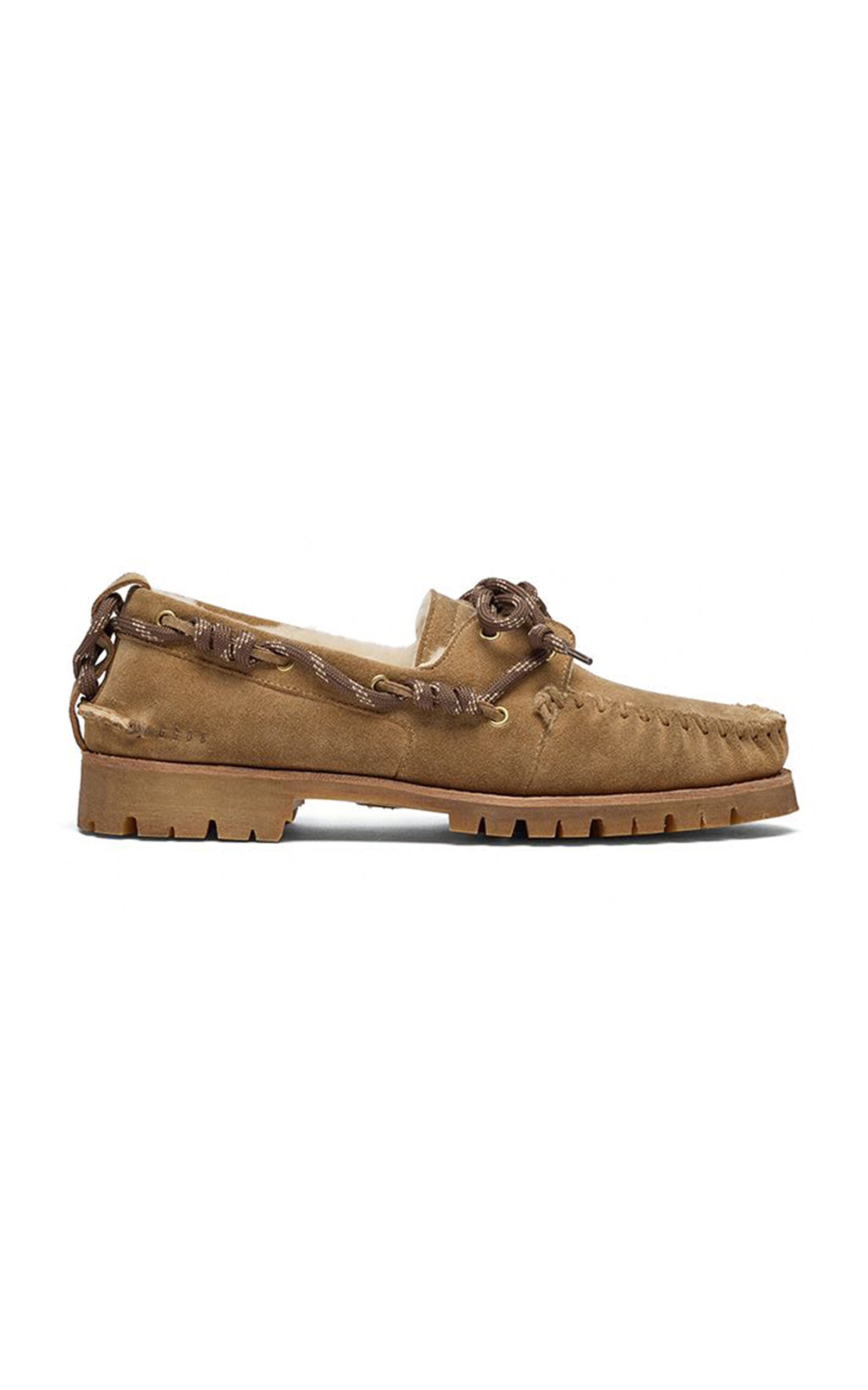 Golden Goose Cruise Loafer Suede Upper And Shearling Lining