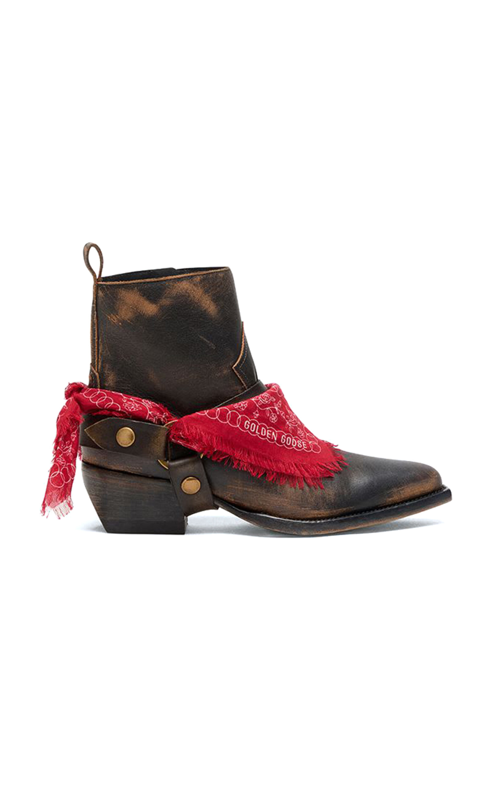 Golden Goose Debbie Distressed Boots