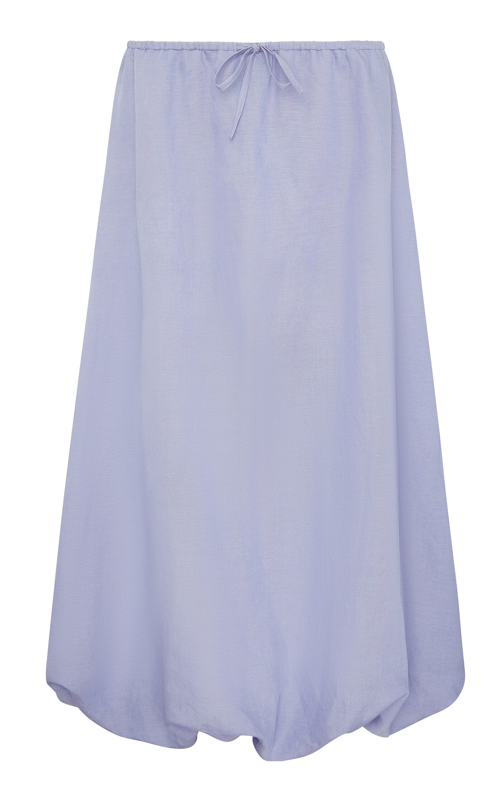 Onia Air Linen Bubble Maxi Skirt