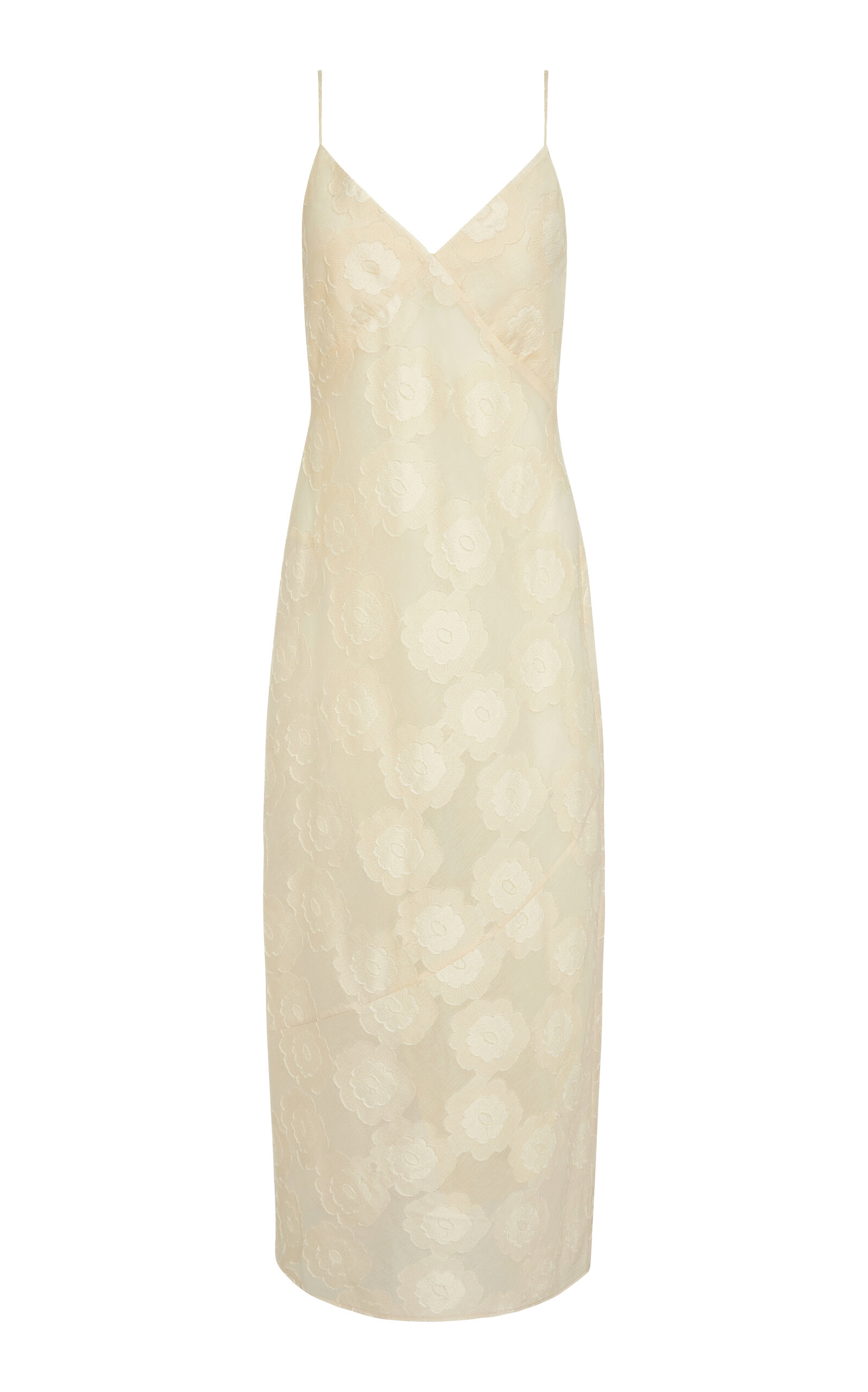 Onia Burnout Slip Dress