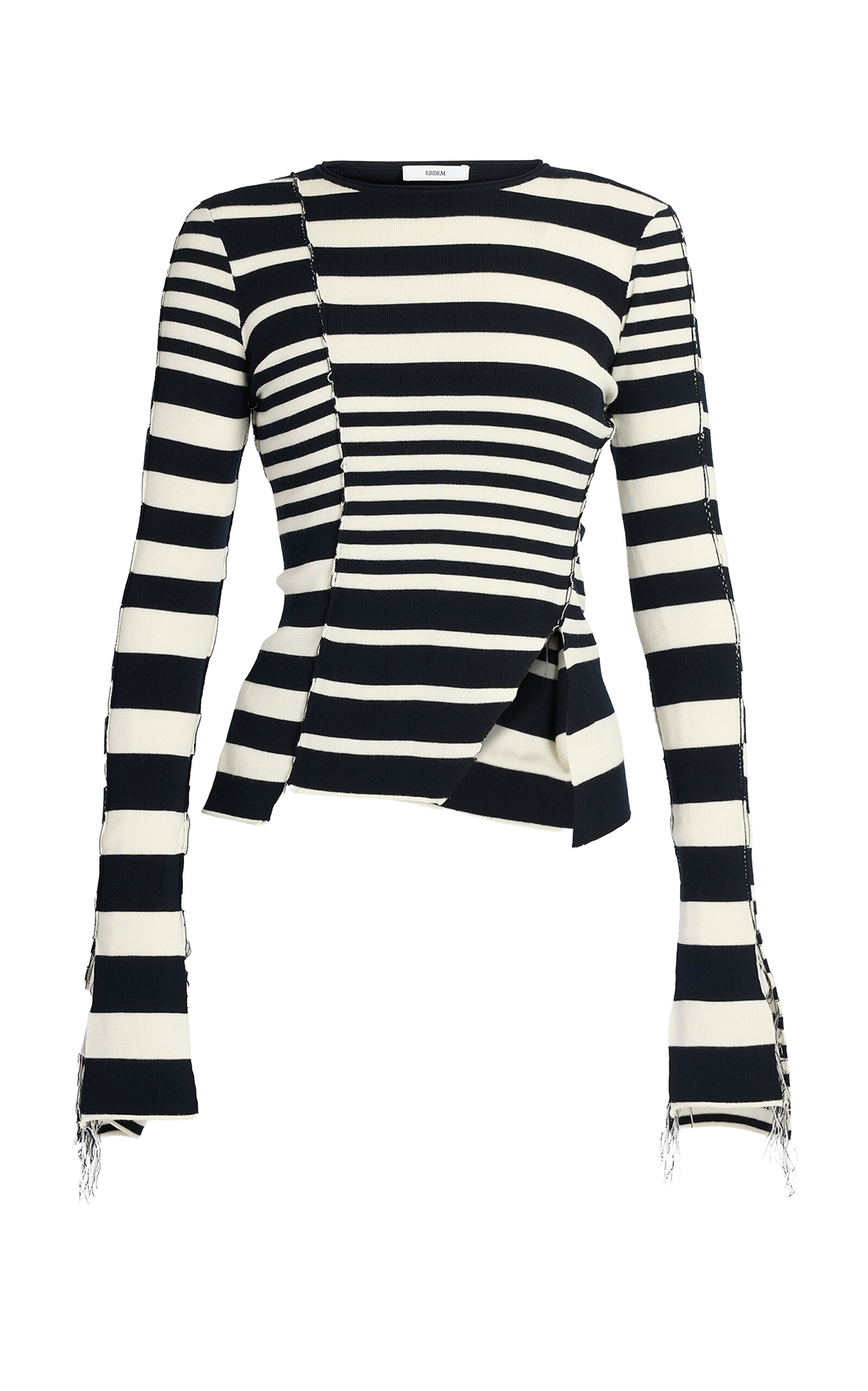 Erdem Striped Knit Cardigan