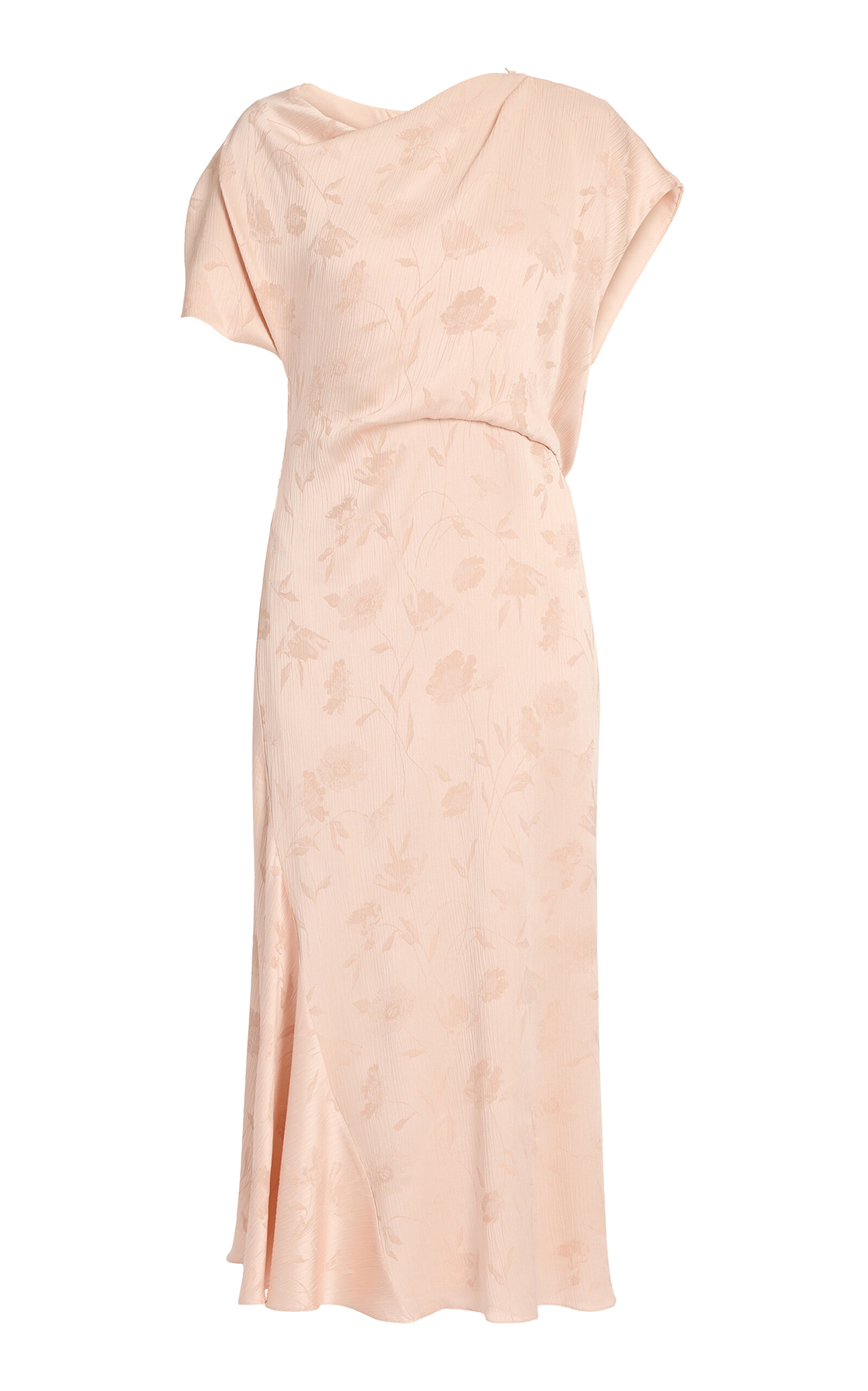 Erdem Floral Creponne Jacquard Midi Dress