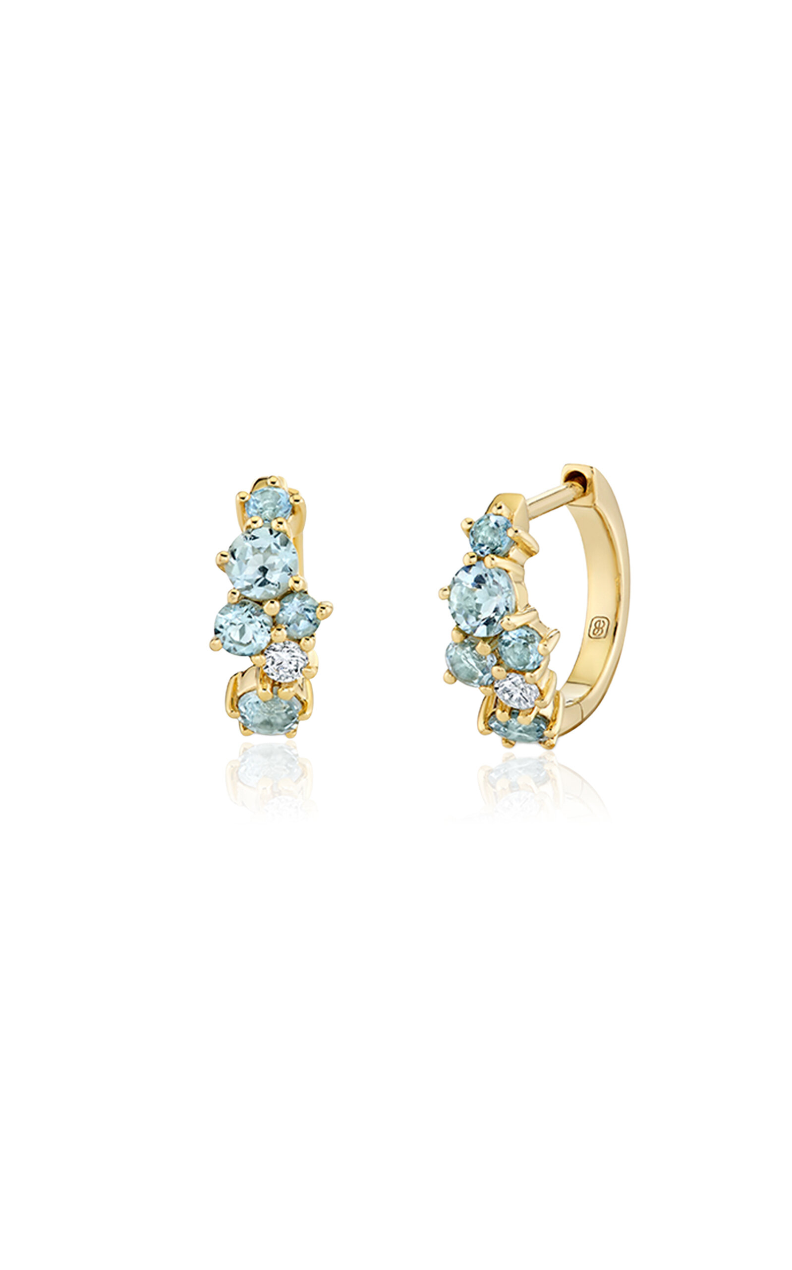 Sydney Evan Sydney Evan Earrings - Blue