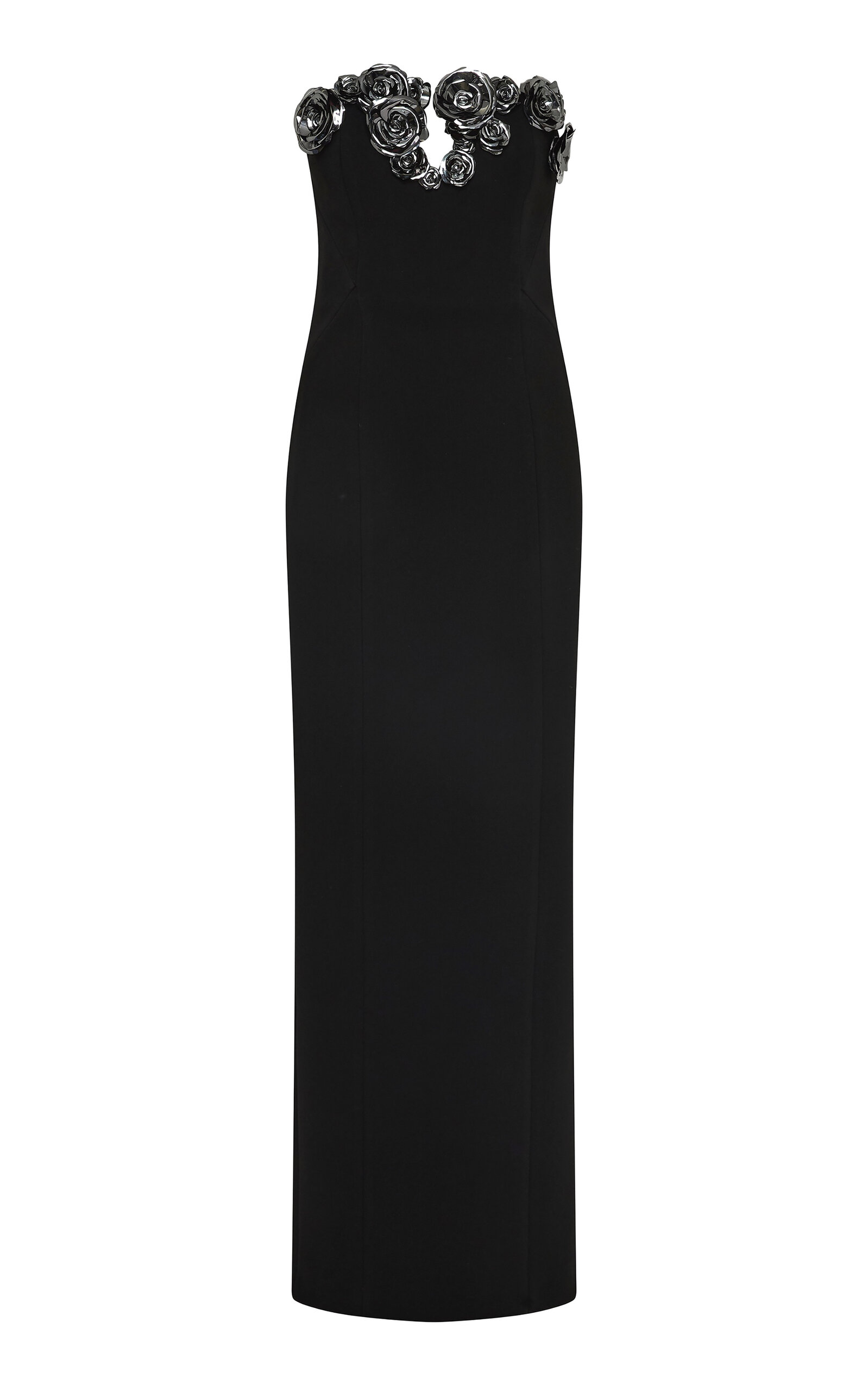 Rachel Gilbert Mirage Embellished Column Gown