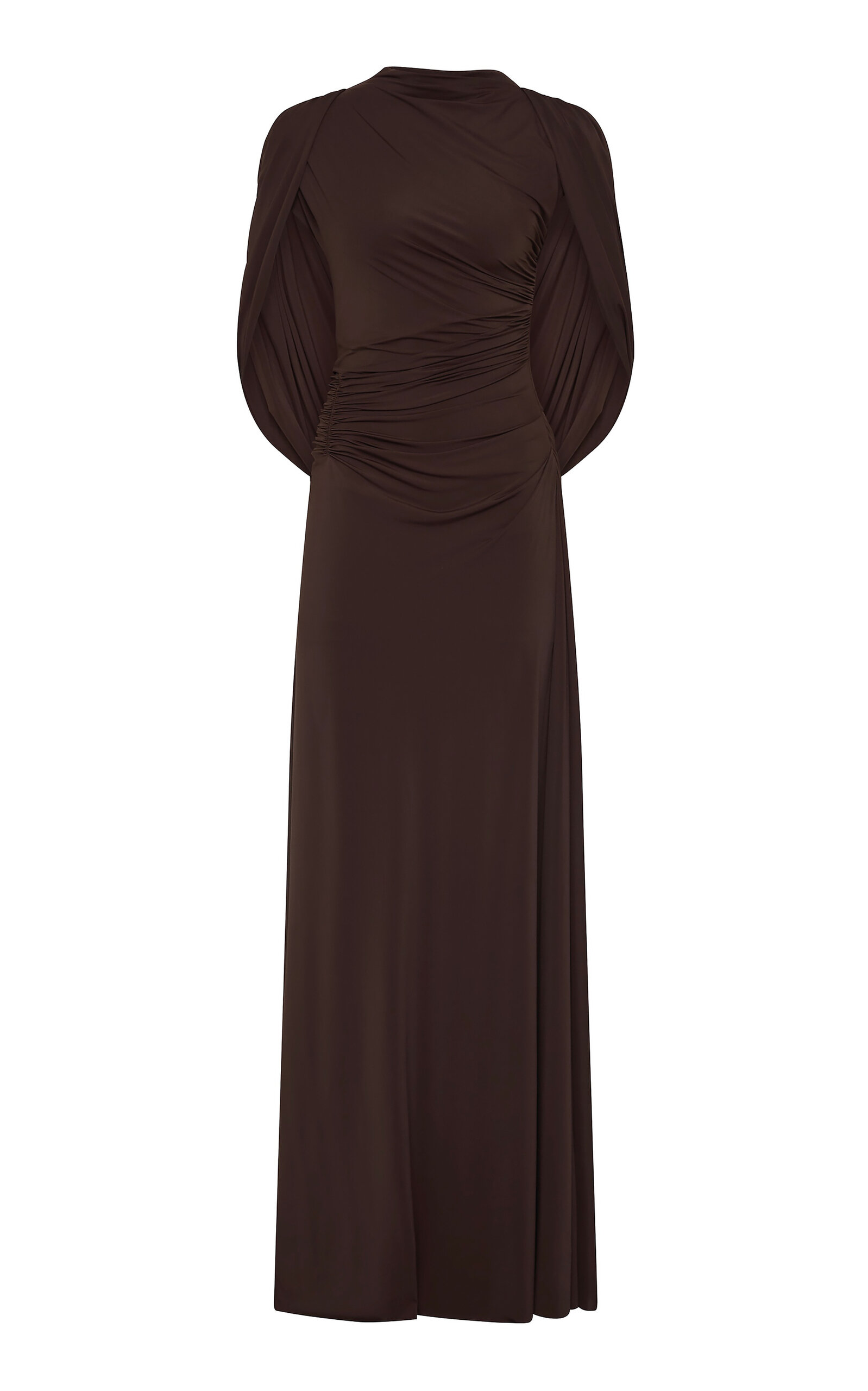 Rachel Gilbert Aether Draped Evening Gown