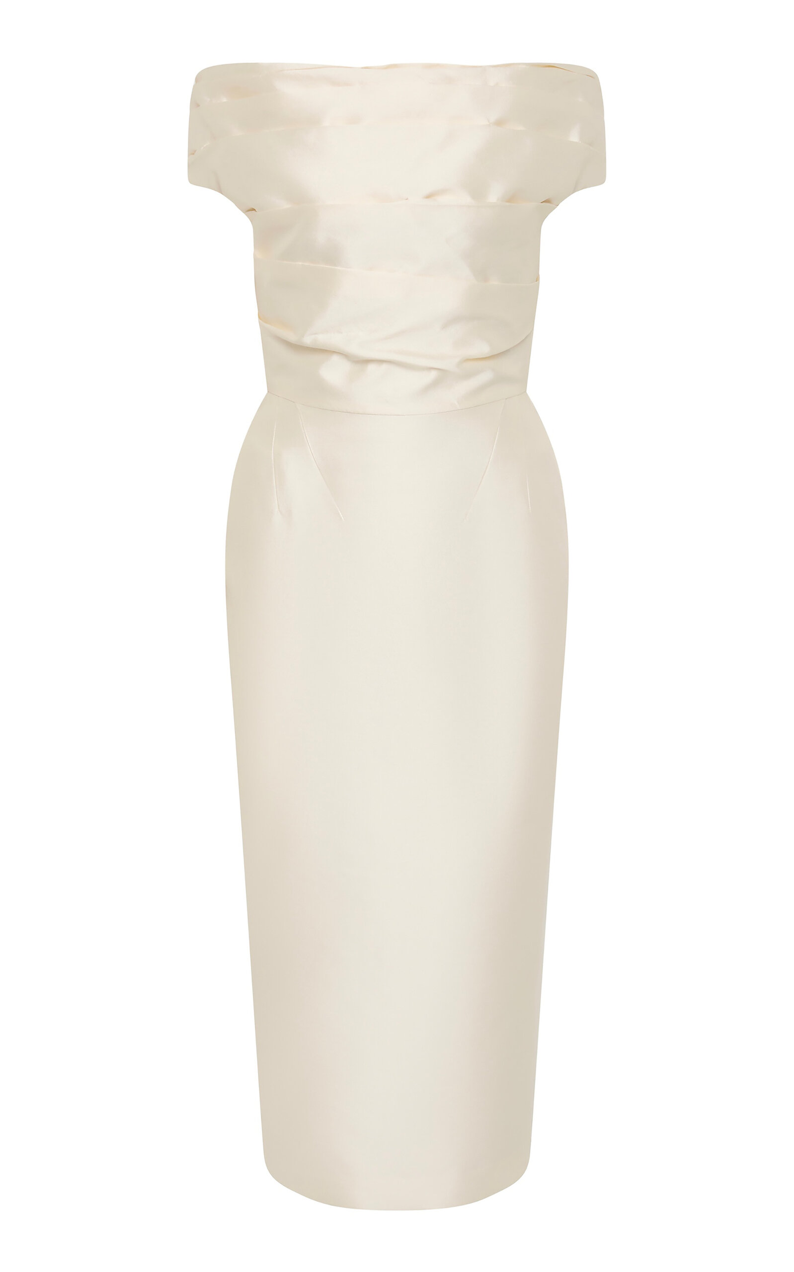 Rachel Gilbert Bronte Sculpted Midi Dress