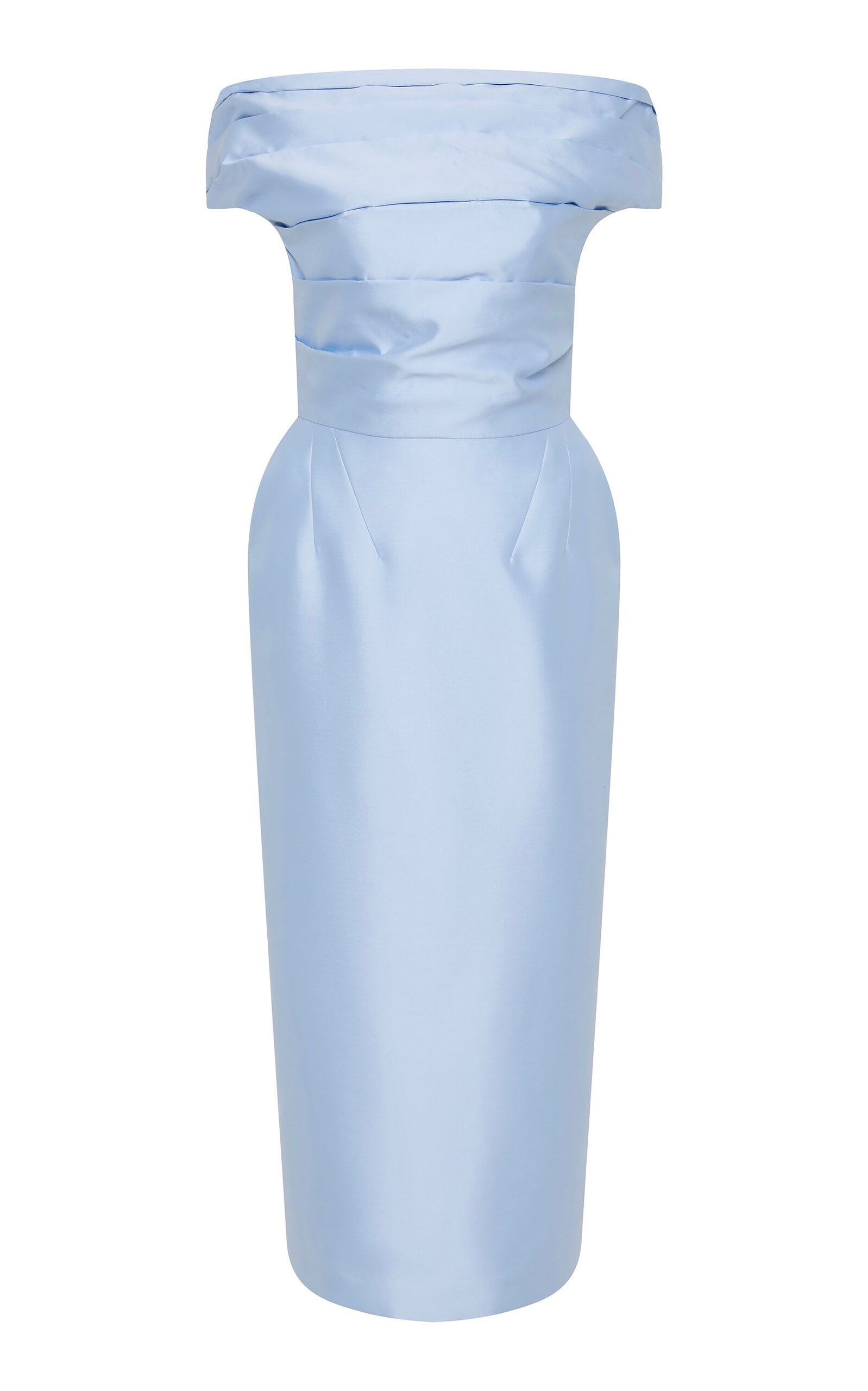 Rachel Gilbert Bronte Sculpted Midi Dress