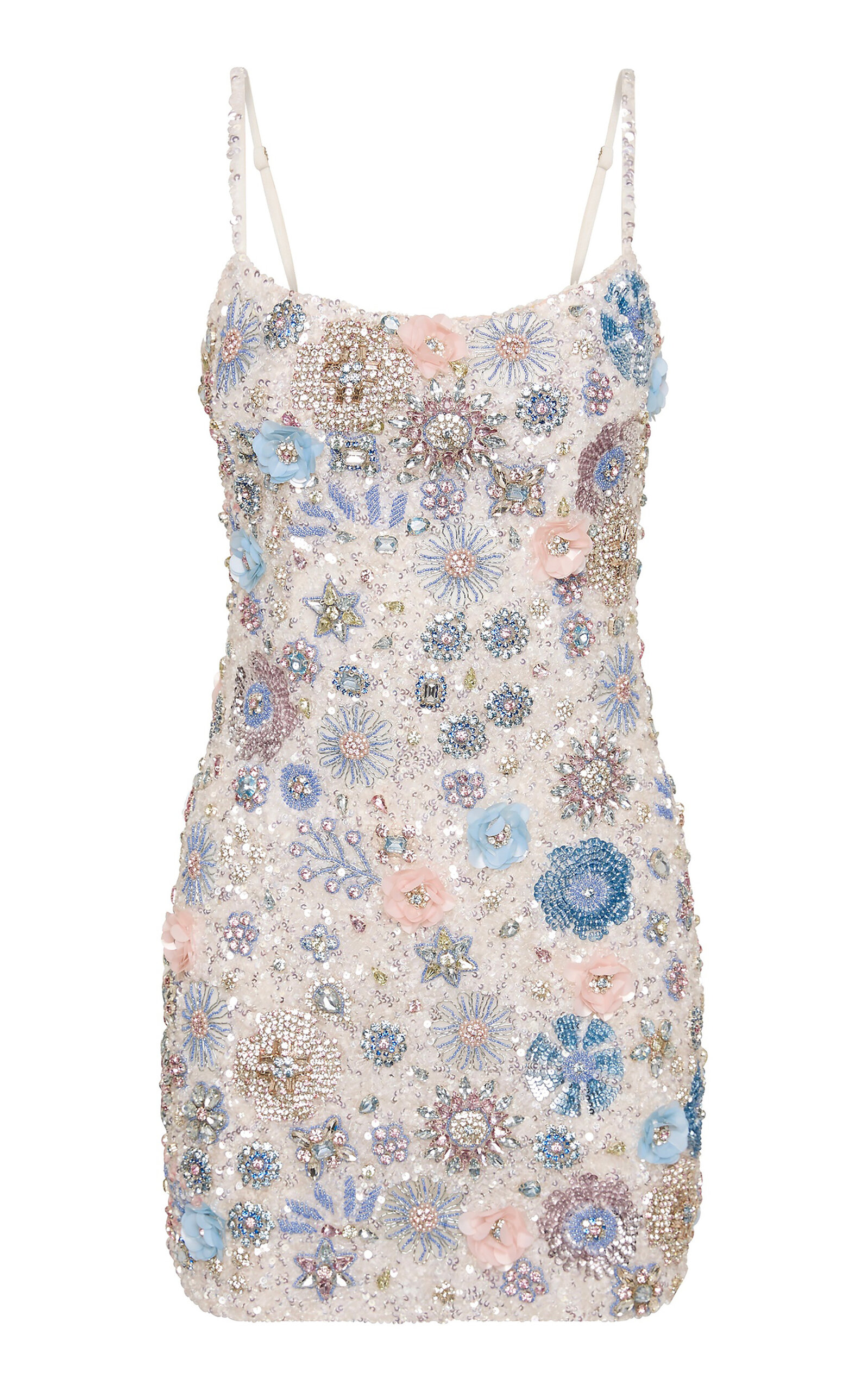 Rachel Gilbert Francesca Beaded Mini Dress