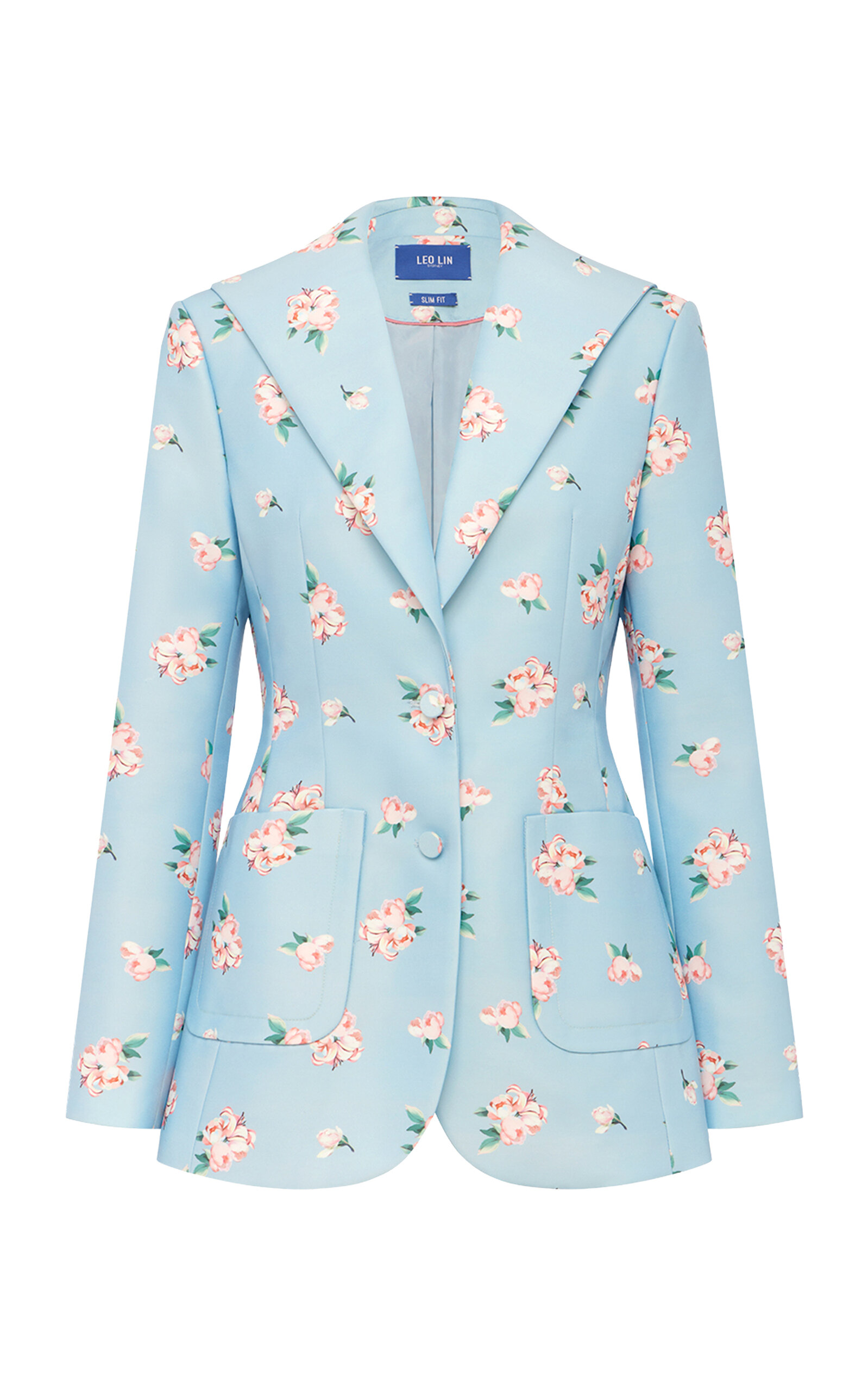 Leo Lin Brynn Floral-Print Blazer