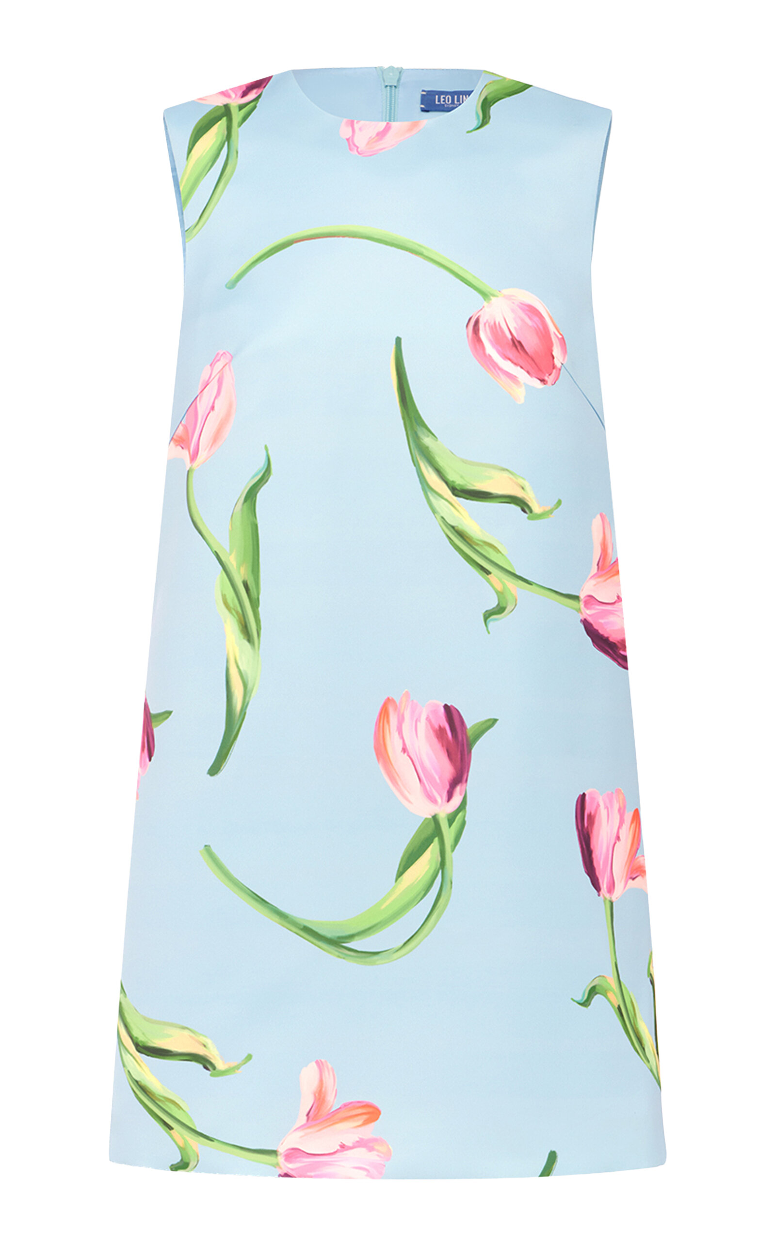 Leo Lin Yvonne Floral-Print Mini Dress